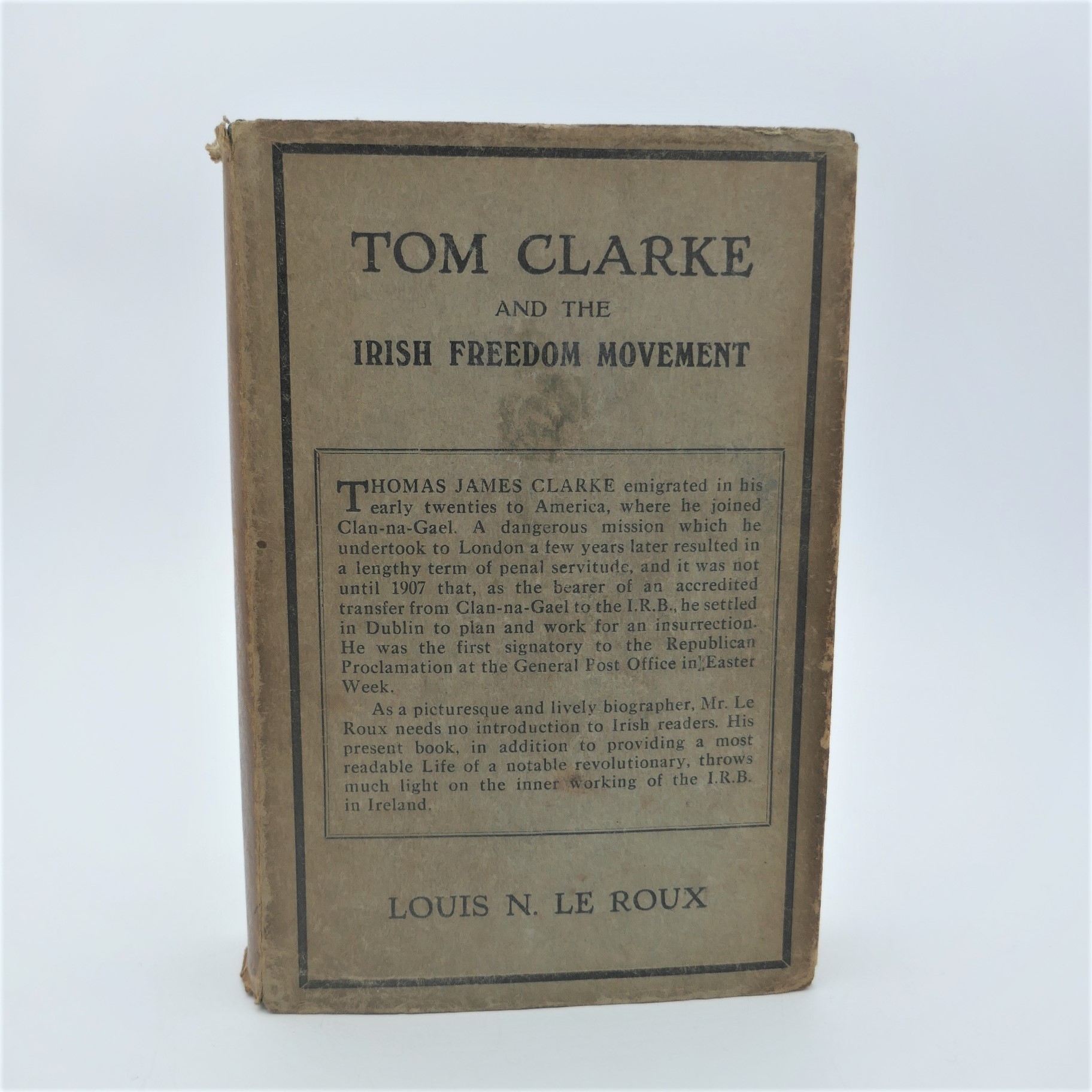Tom Clarke And The Irish Freedom Movement (1936)