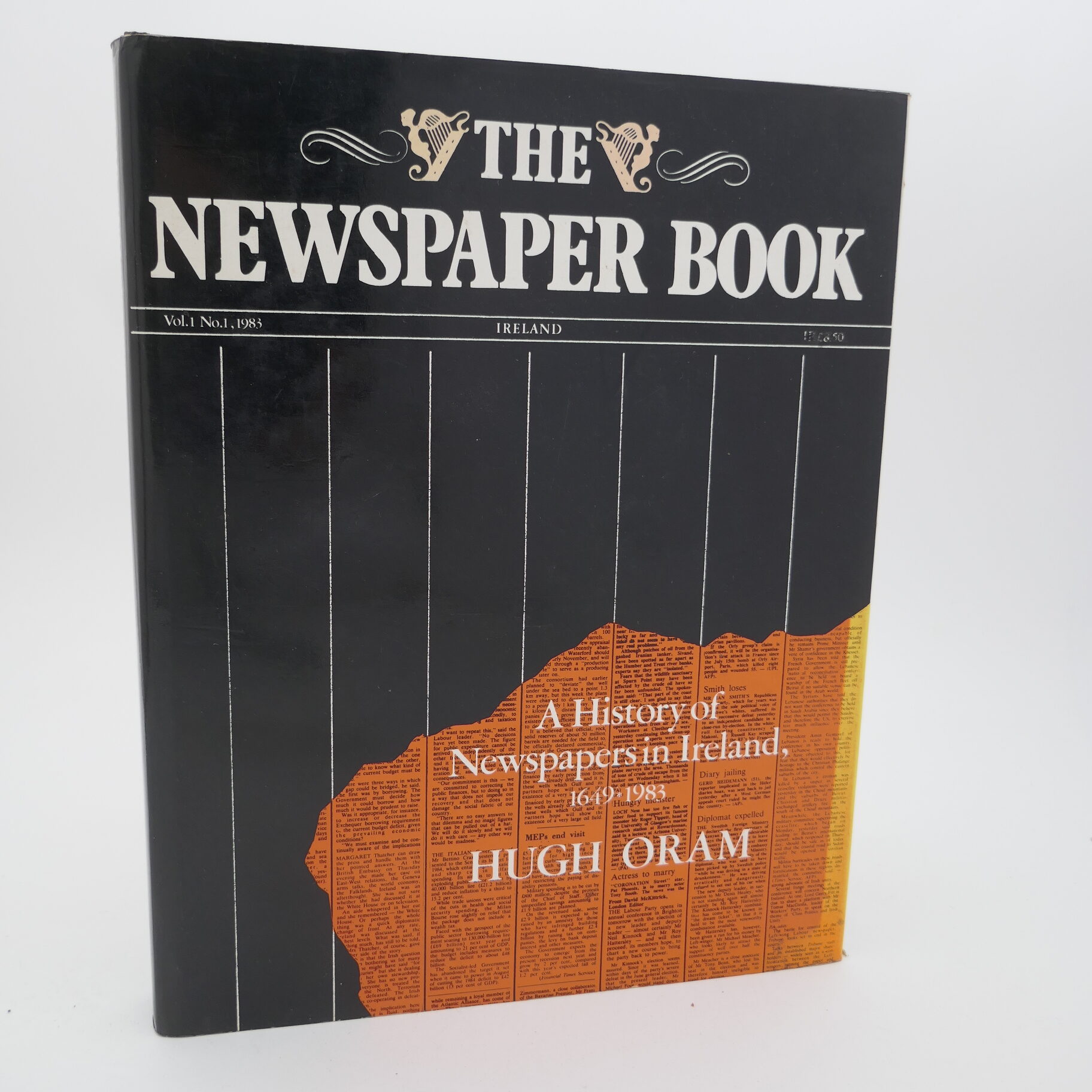 The Newspaper Book- Newspapers in Ireland (1649-1983)