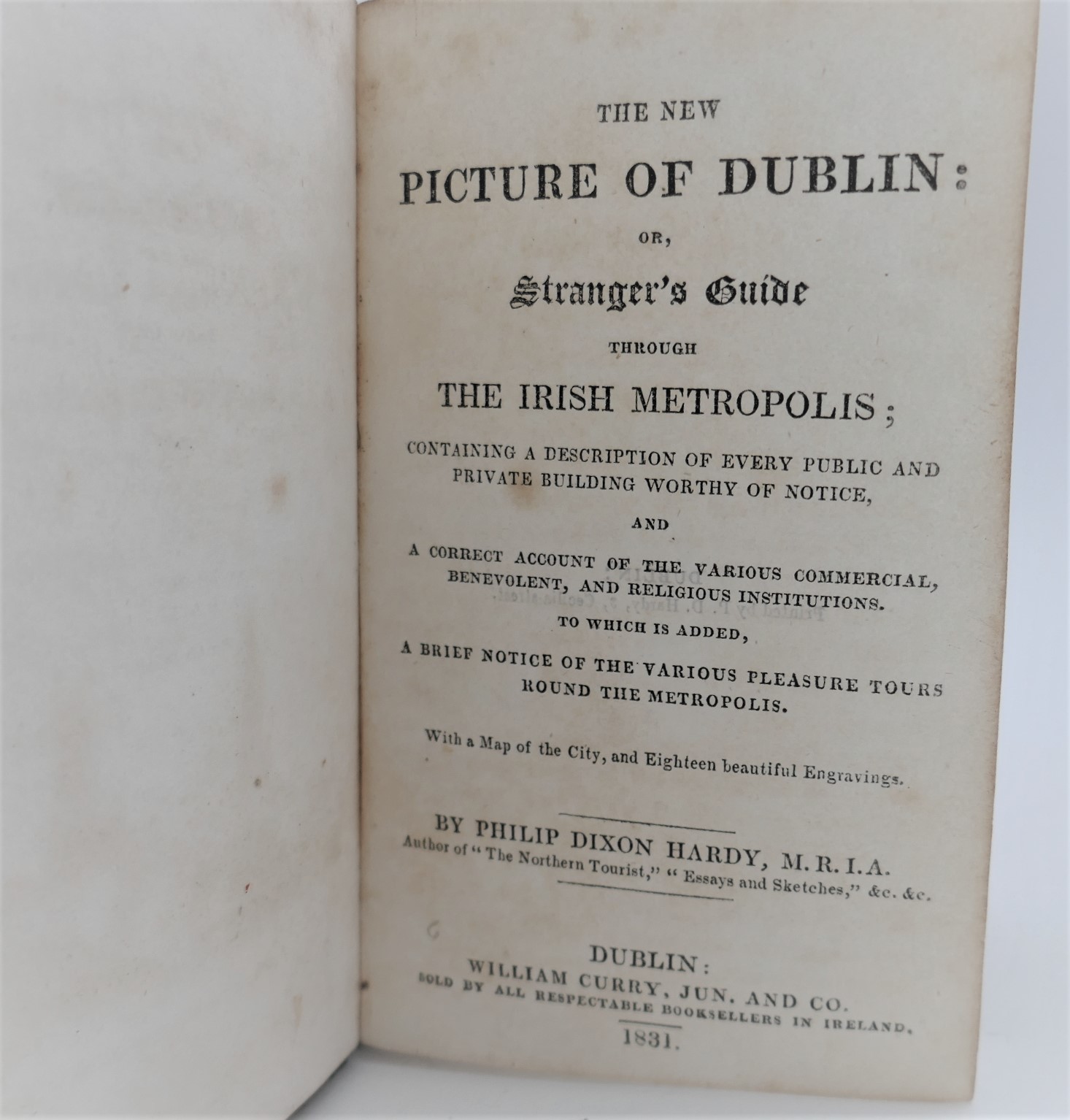 The New Picture of Dublin. Or Stranger's Guide to the Irish Metropolis (1831) - Image 3