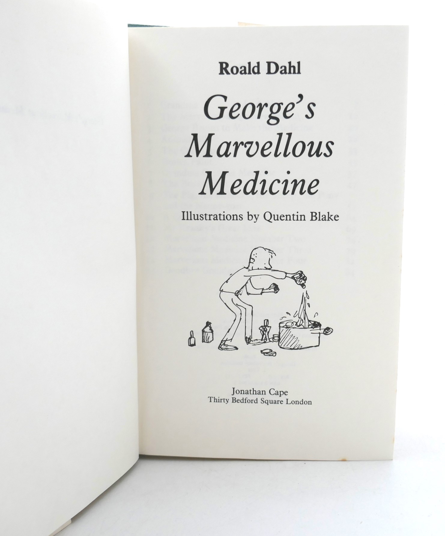 George's Marvellous Medicine. Illustrated by Quentin Blake (1981) - Image 4