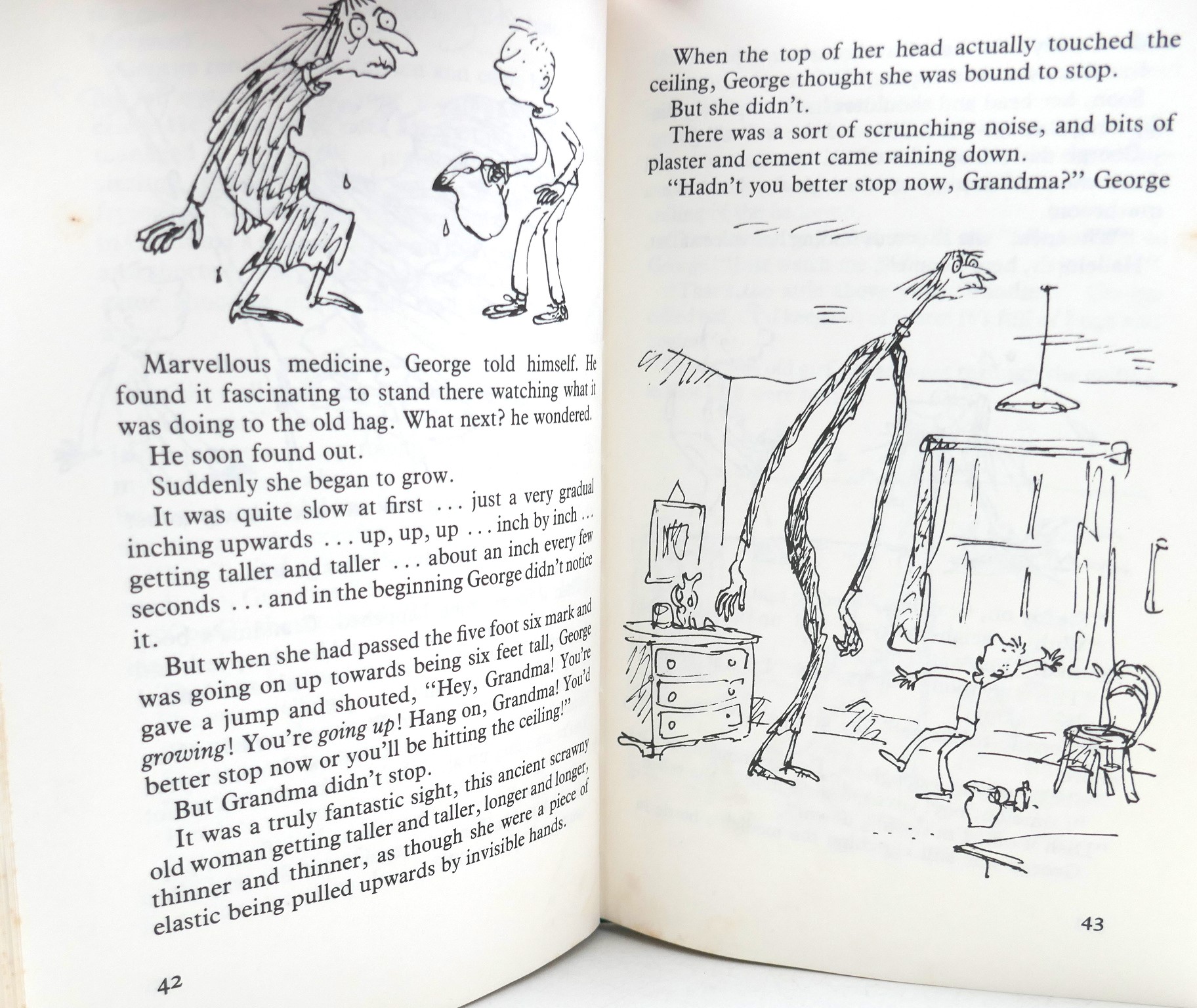 George's Marvellous Medicine. Illustrated by Quentin Blake (1981) - Image 5