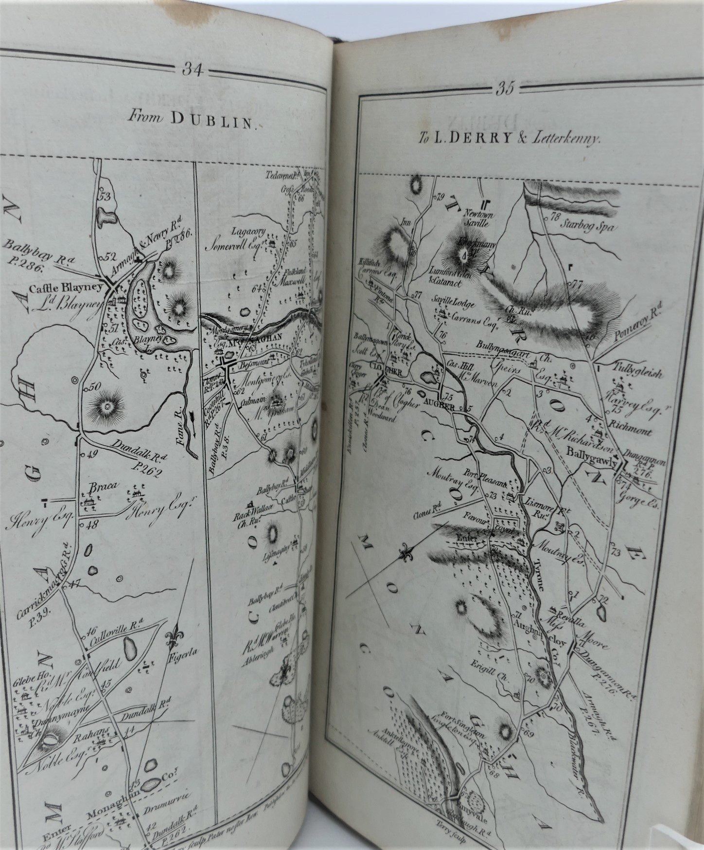 Taylor and Skinner's Maps of the Roads of Ireland. First Edition (1778) - Image 5
