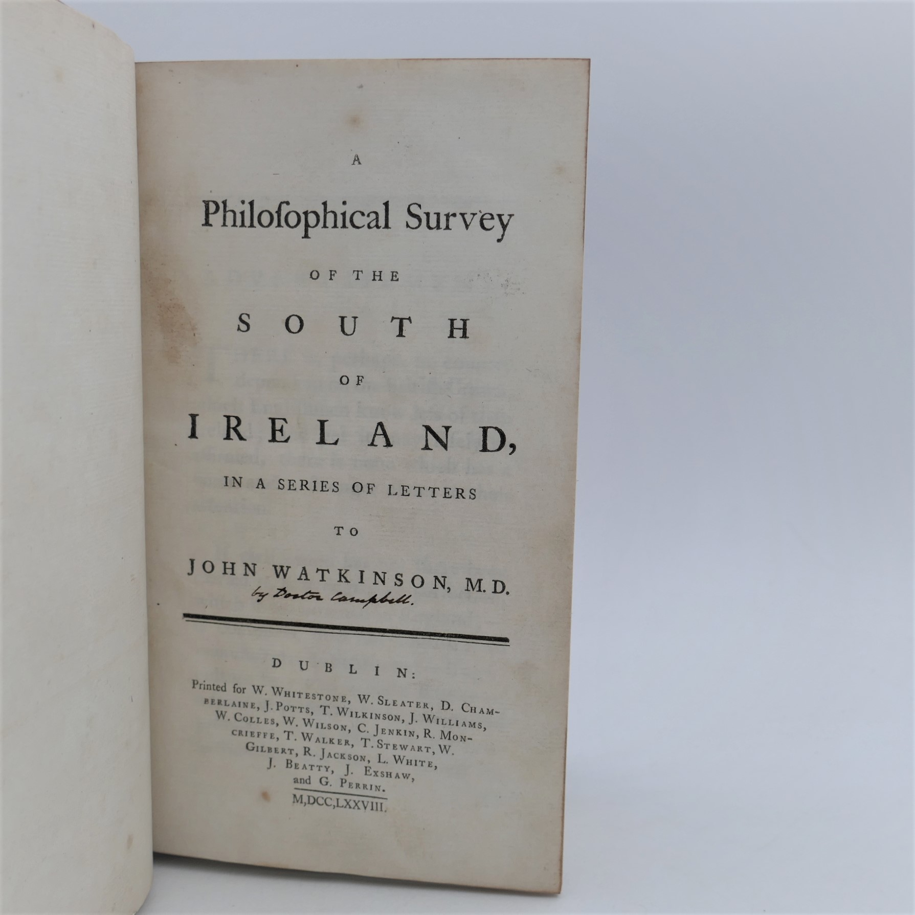A Philosophical survey of the south of Ireland (1778) - Image 2