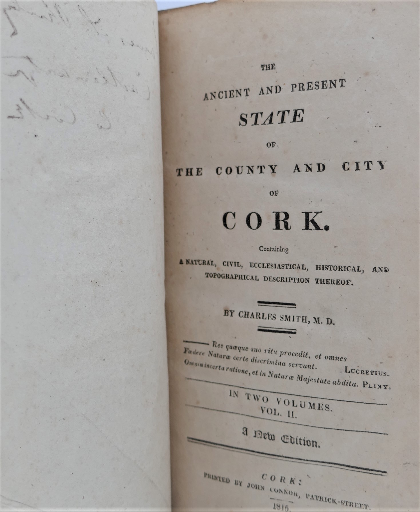 The Ancient & Present State of the County & City of Cork (1815) - Image 3