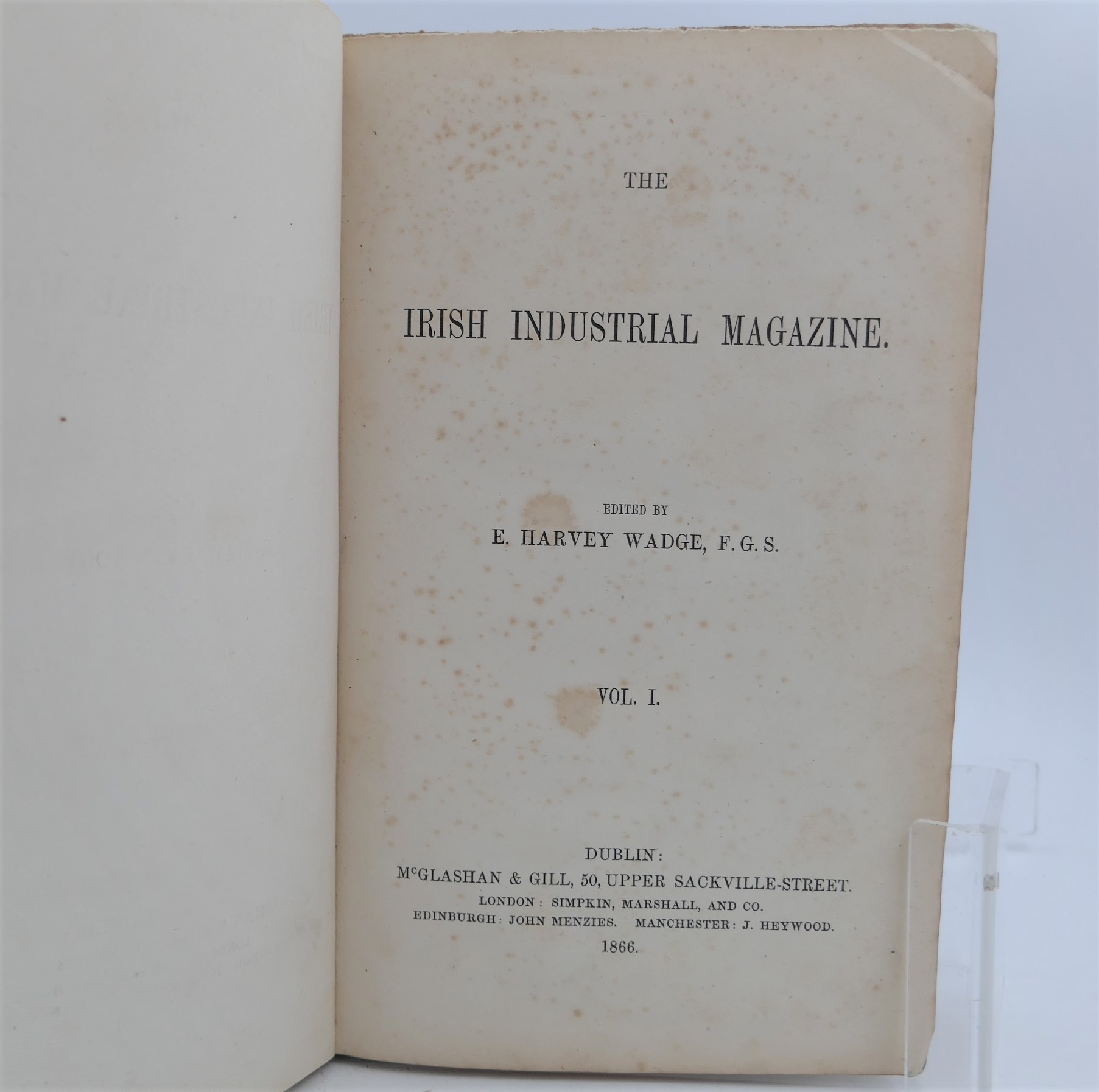 The Irish Industrial Magazine, Volume One (1866) - Image 2