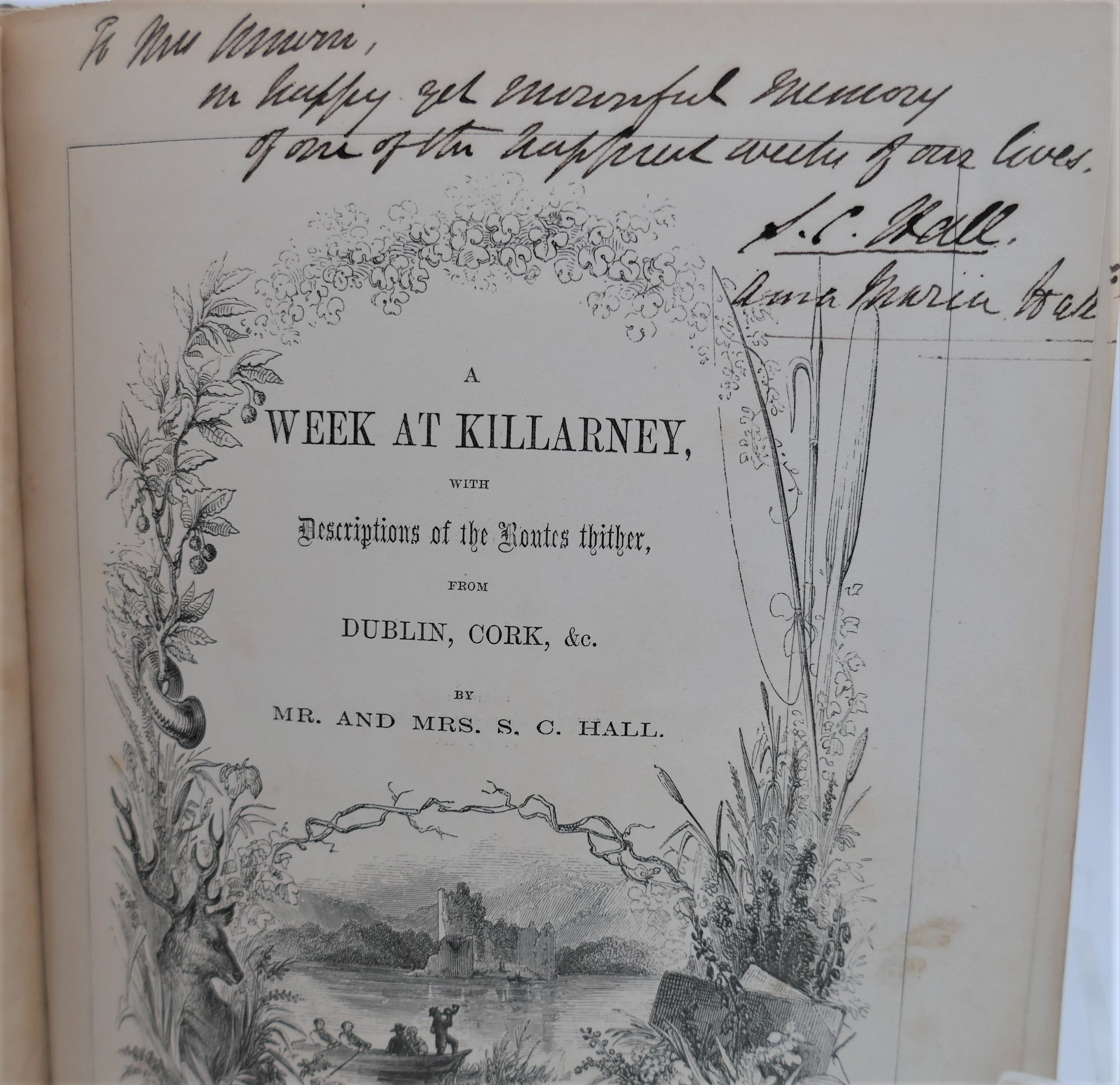 A Week at Killarney. Inscribed by the Authors (1850) - Image 2