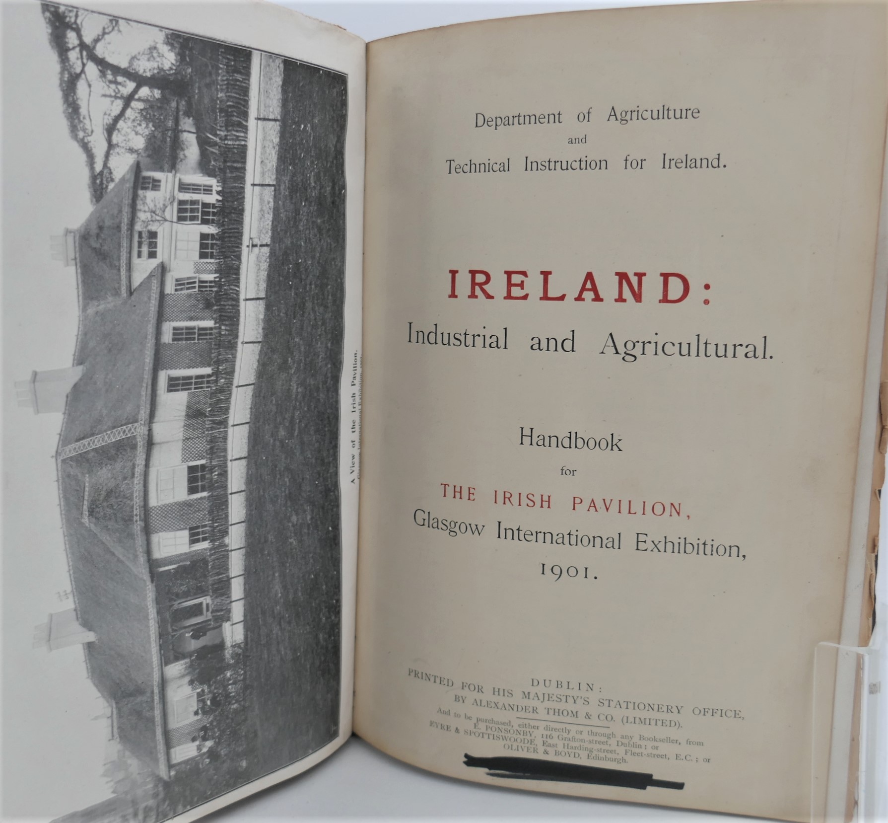 Ireland: Industrial and Agricultural. International Exhibition -1901 - Image 2