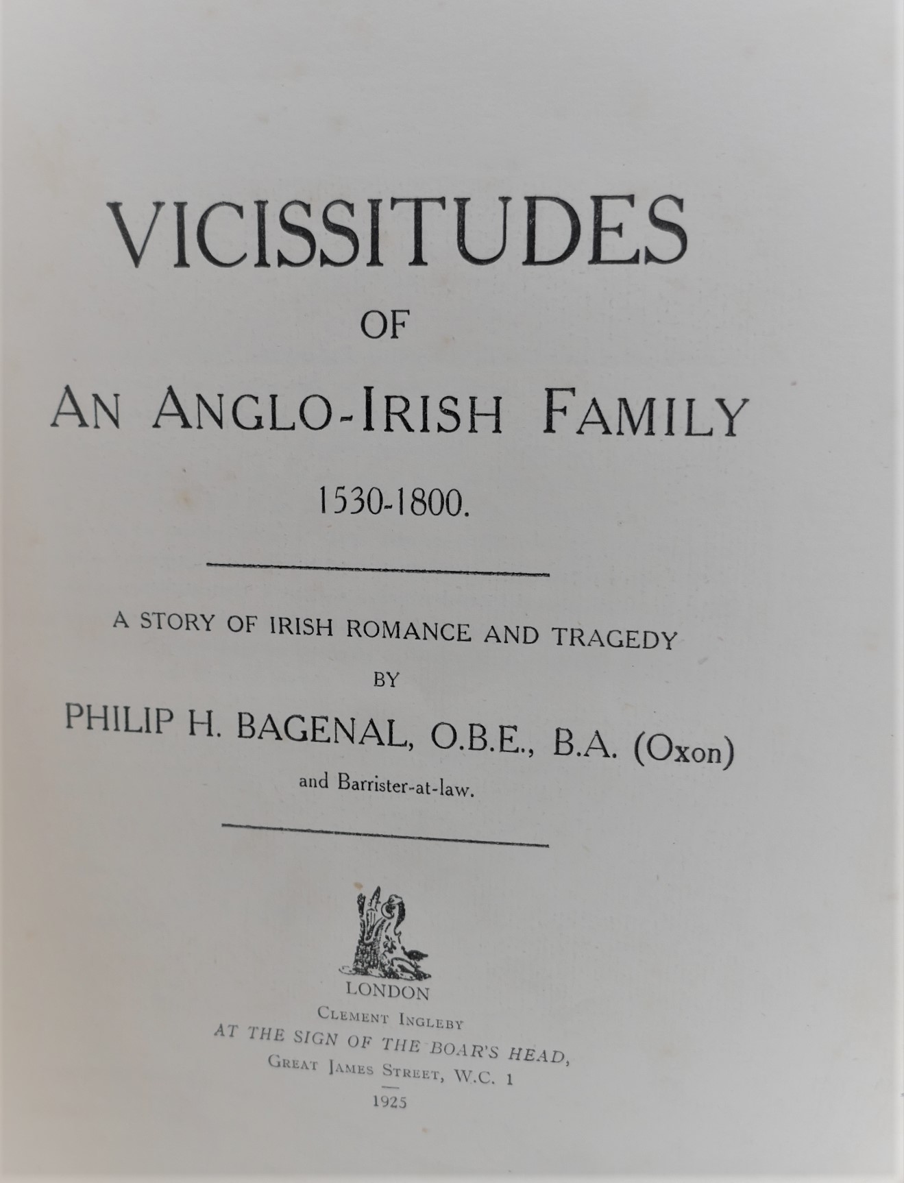 Vicissitudes of an Anglo-Irish Family 1560-1800 - Image 2