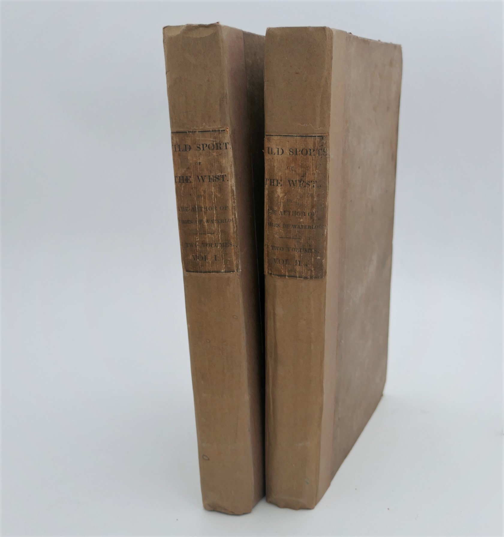 Wild Sports of the West. With Legendary Tales & Sketches (1832)