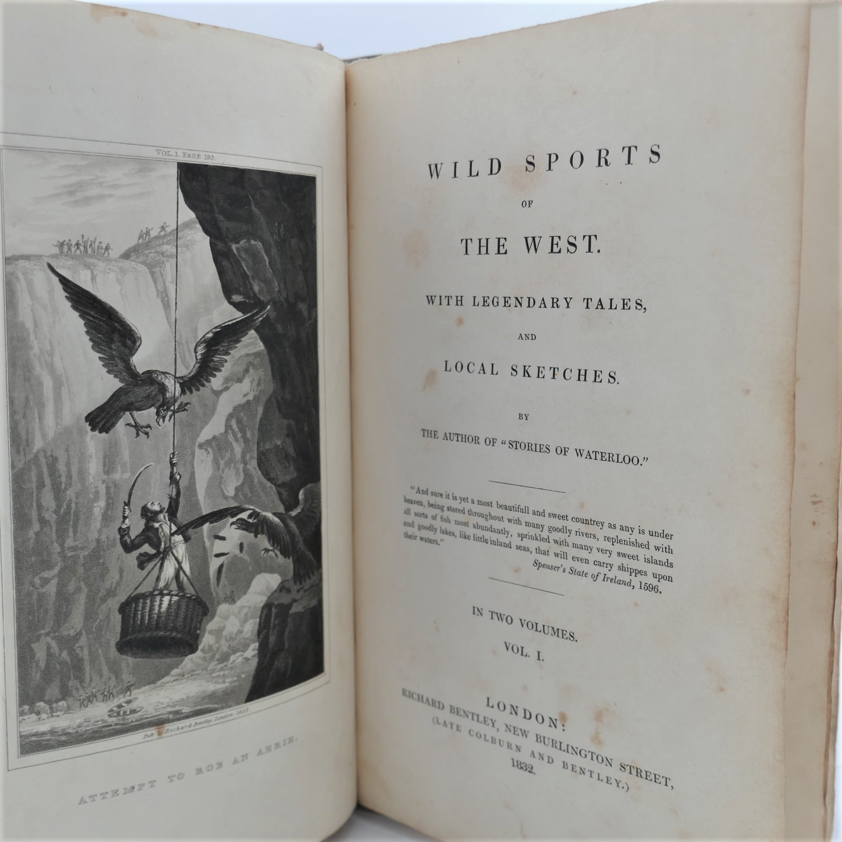 Wild Sports of the West. With Legendary Tales & Sketches (1832) - Image 2
