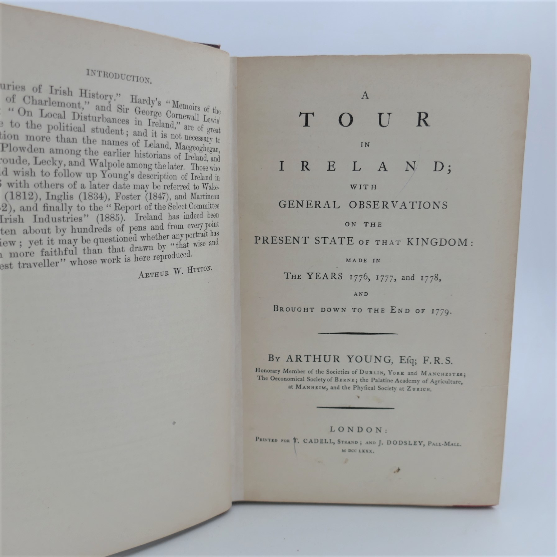 Arthur Young's Tour in Ireland (1776-1779) - Image 2