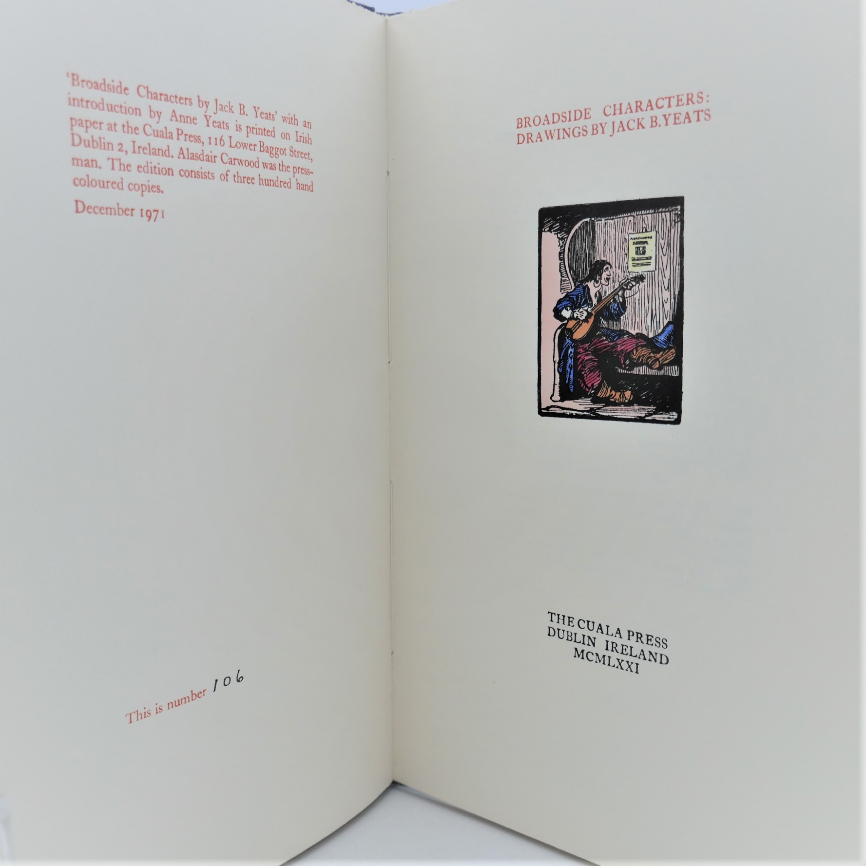 Broadside Characters. Limited Edition (1971) - Image 5