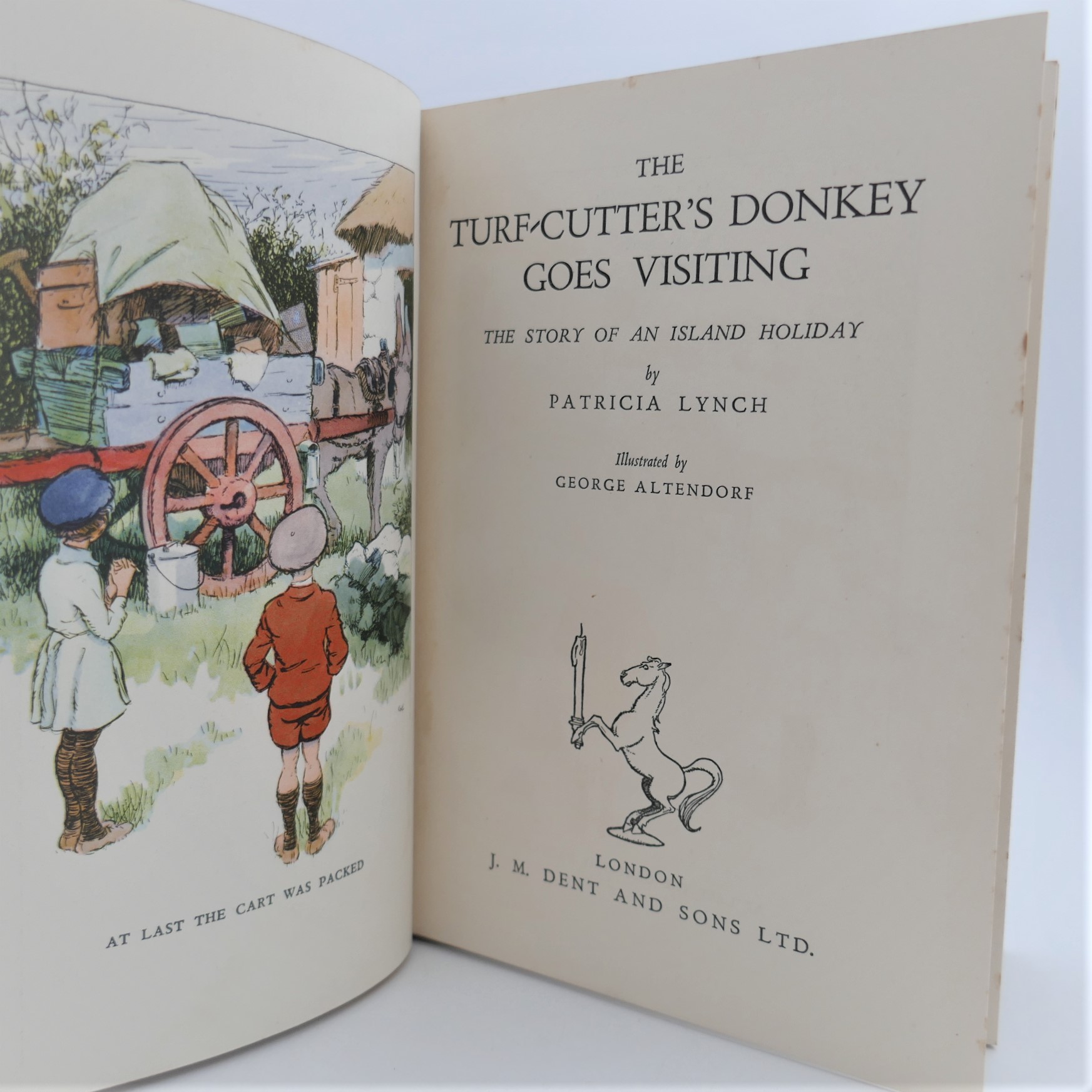 The Turf-Cutter's Donkey Goes Visiting. First Edition (1935) - Image 3