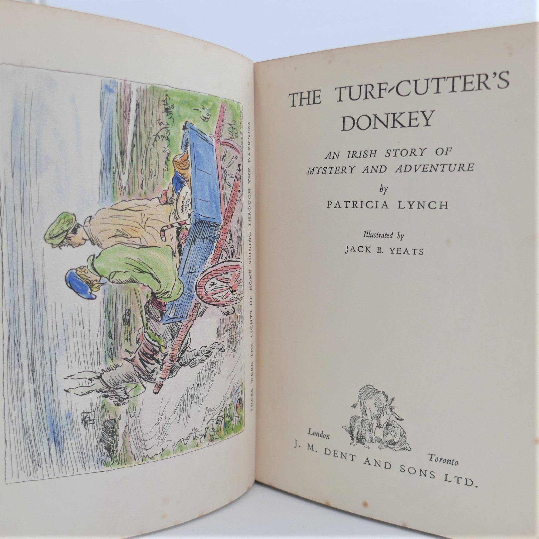 The Turf-cutter's Donkey. Inscribed by the Author (1935) - Image 4