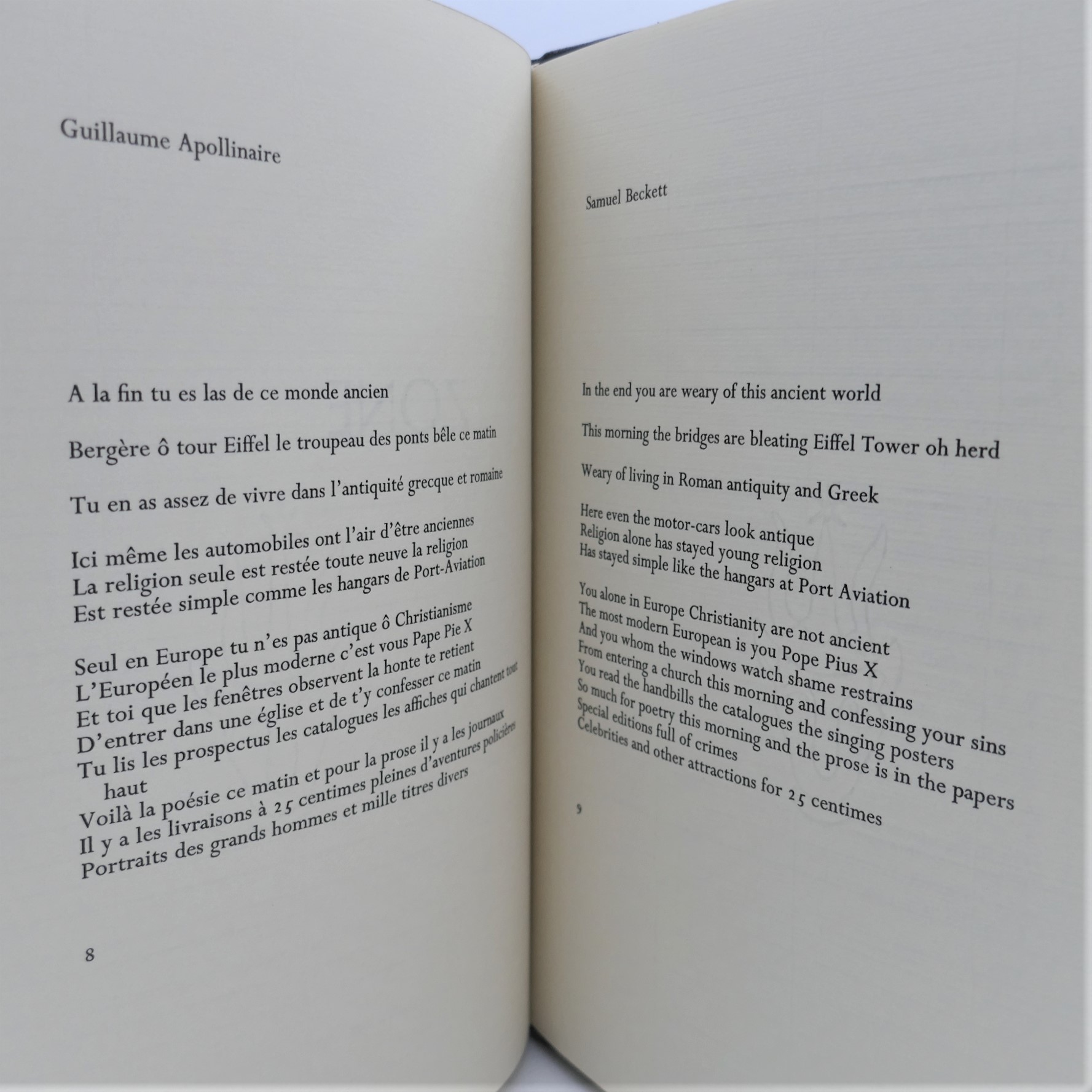 Zone. By Guillaume Apollinaire. Limited Signed Edition (1972) - Image 4