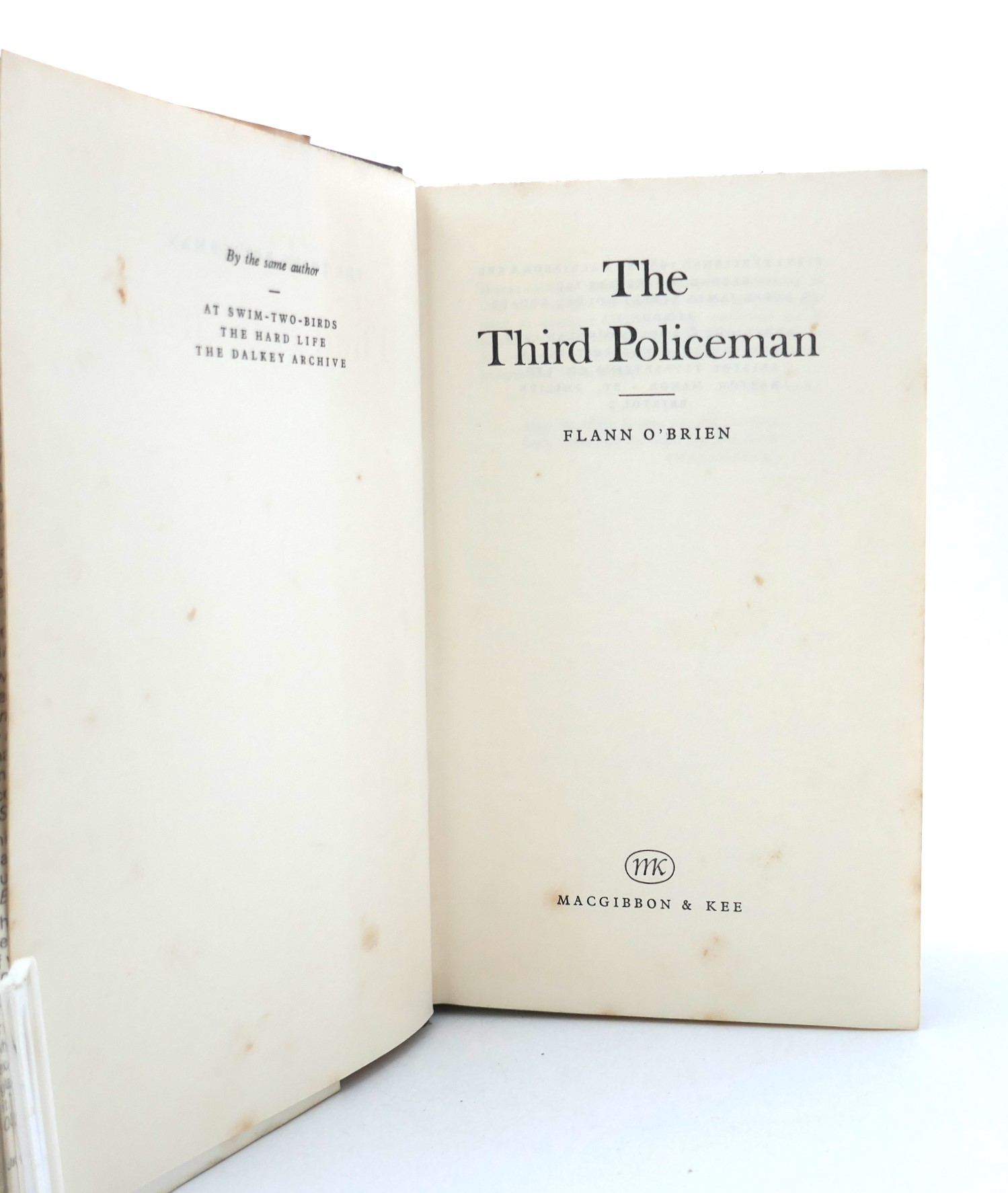The Third Policeman. Second Impression (1967) - Image 4