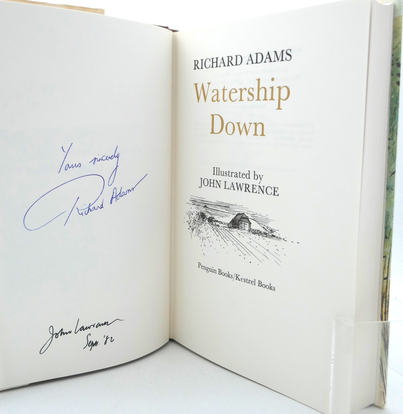 Watership Down. Illustrated Edition. Signed Copy (1976) - Image 7