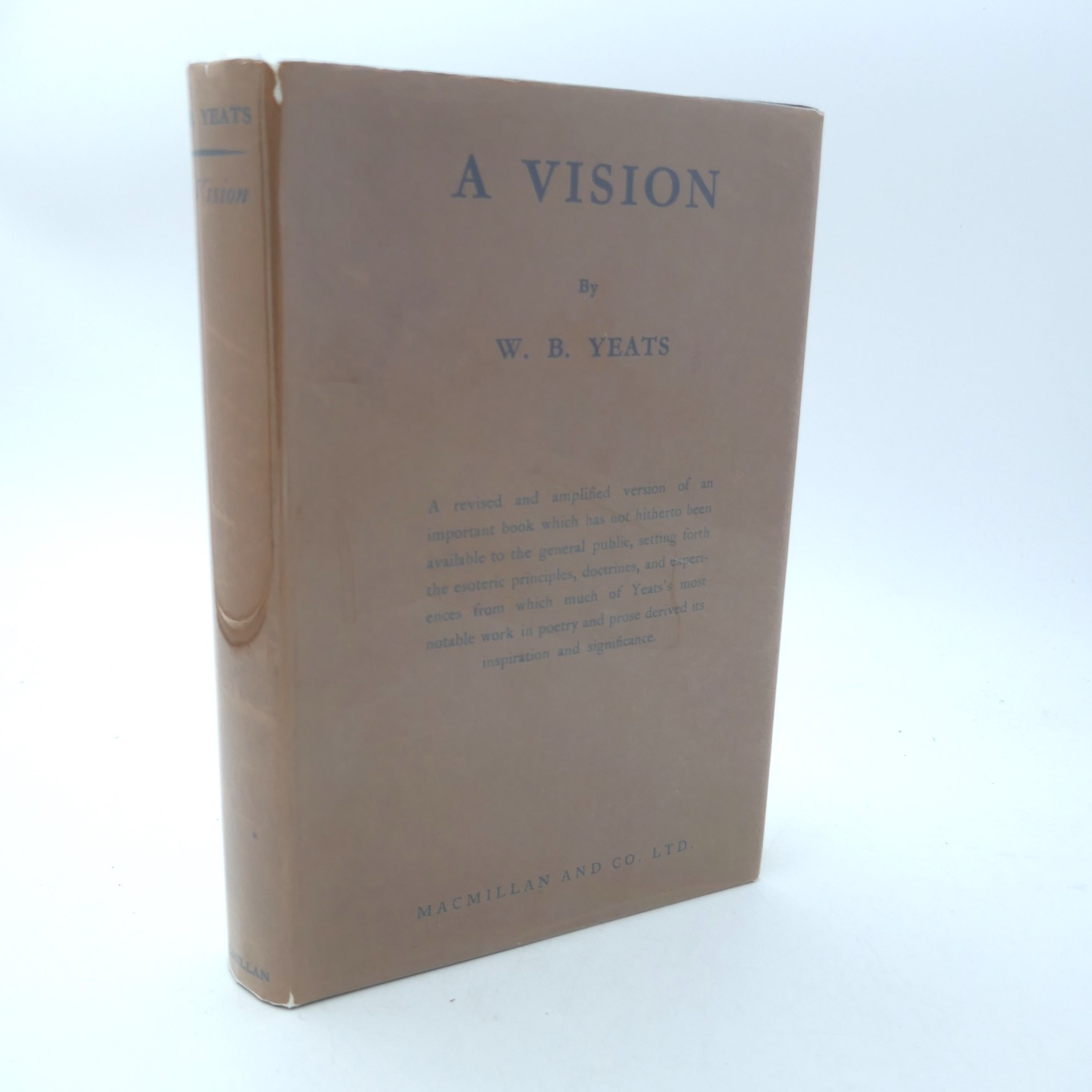 A Vision. First Edition, Trade Issue (1937)