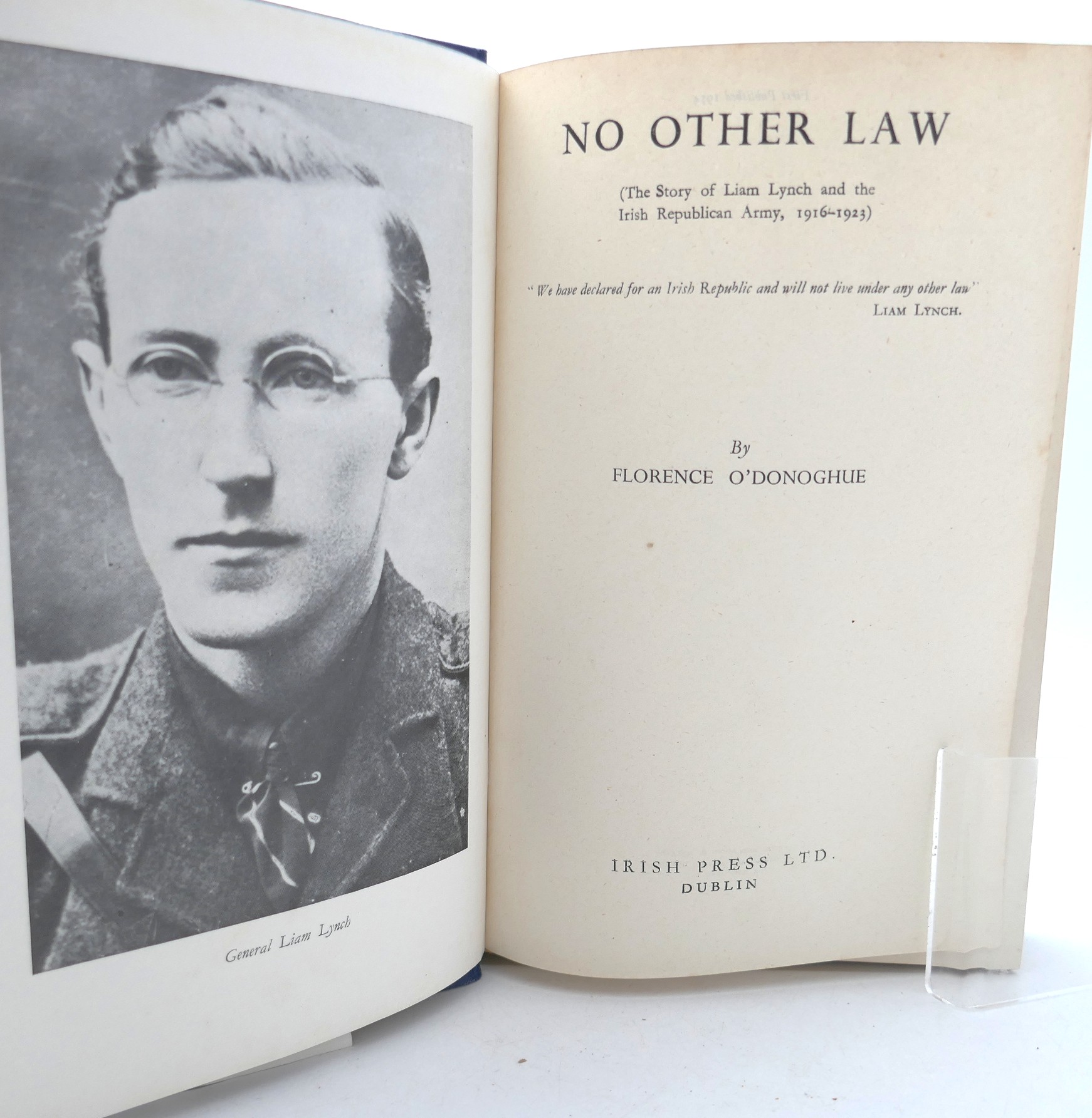 No Other Law. The Story of Liam Lynch (1954) - Image 5