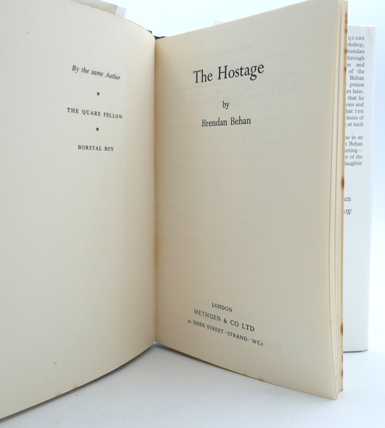 The Hostage. First Edition (1958) - Image 4