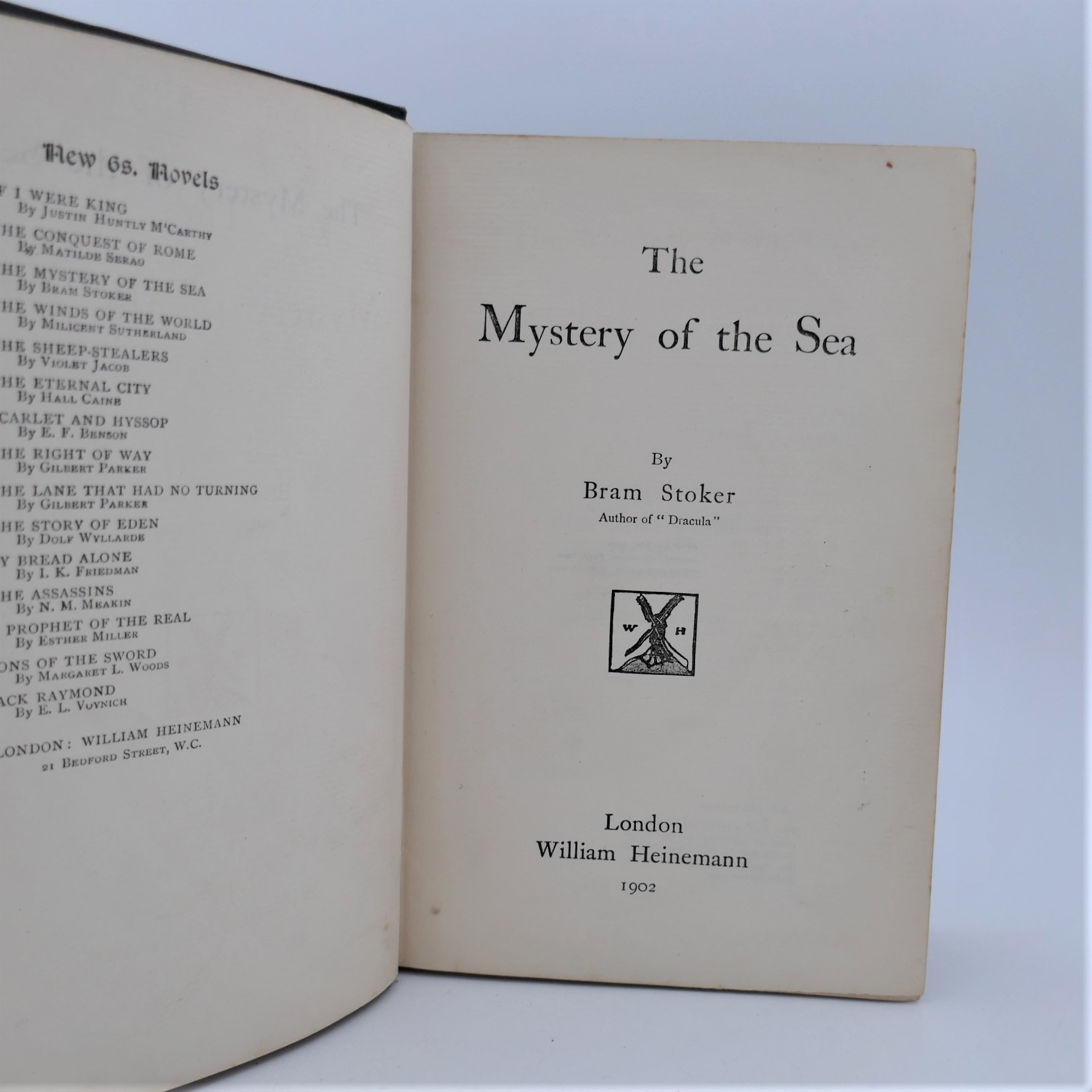 The Mystery of the Sea. Third Impression (1902) - Image 2