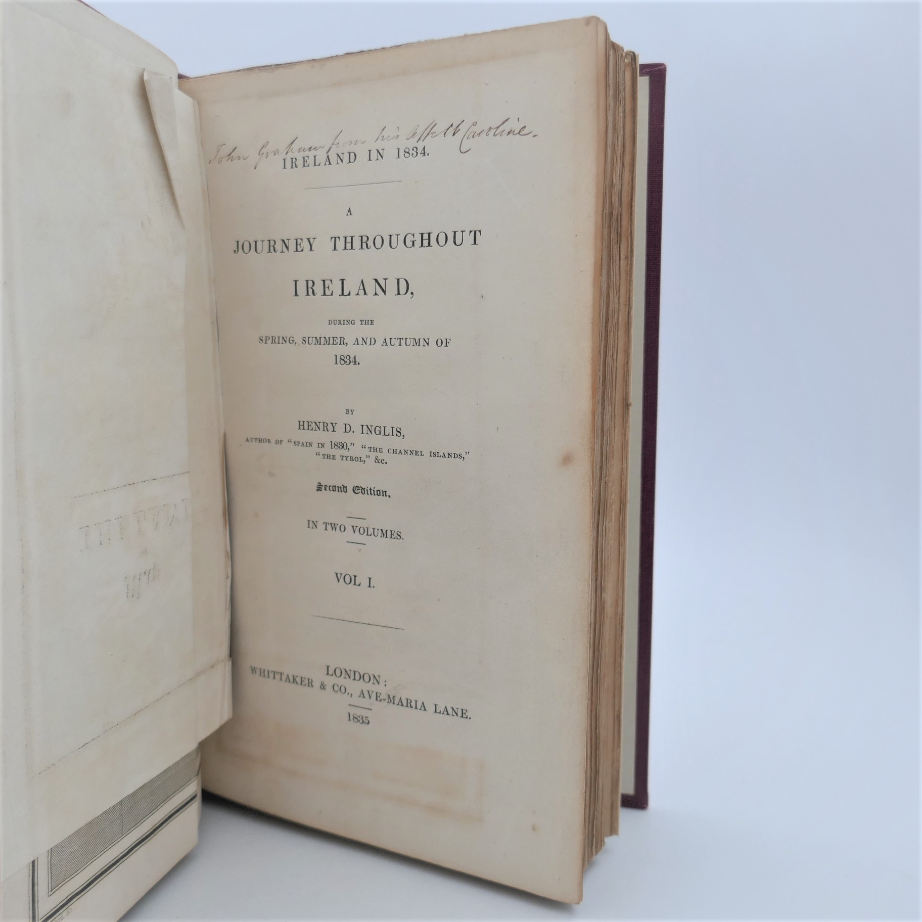 Ireland in 1834. A Journey Throughout Ireland (1835) - Image 2