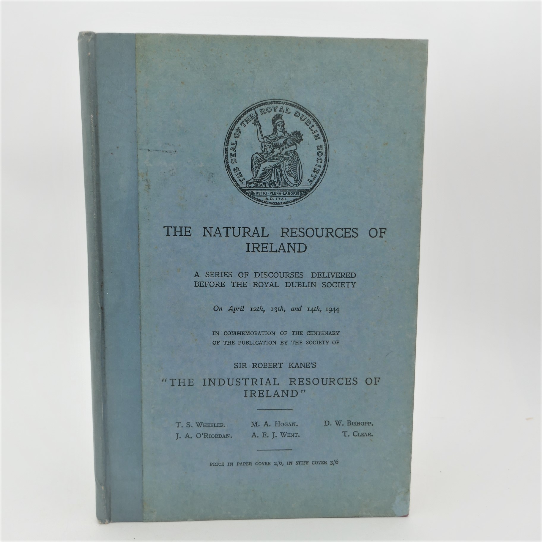 The Natural Resources of Ireland. Discourses Delivered Before The RDS (1944)