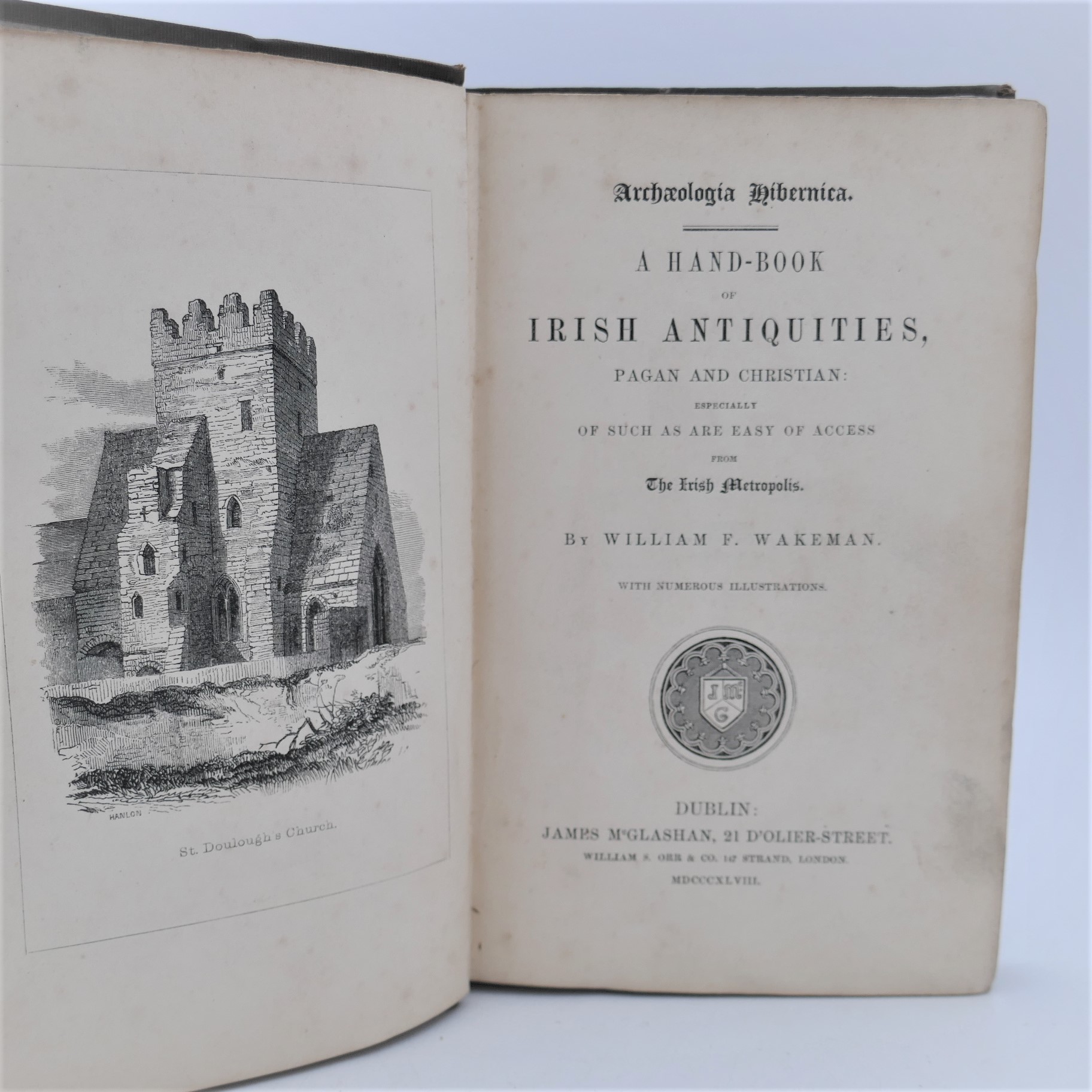 A Hand-Book of Irish Antiquities. First Edition (1848) - Image 2
