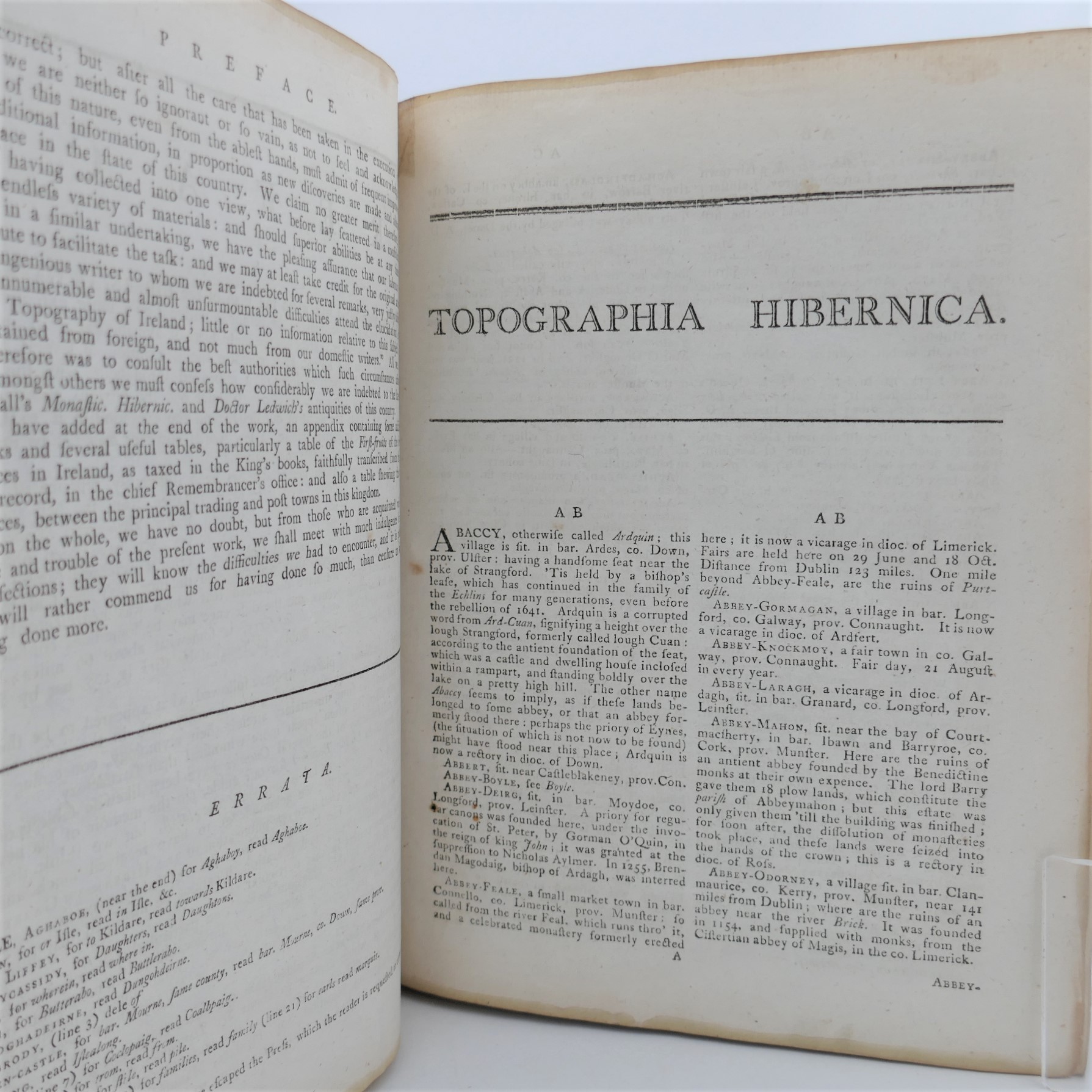 Topographia Hibernica. Topography of Ireland, Ancient and Modern (1795) - Image 3