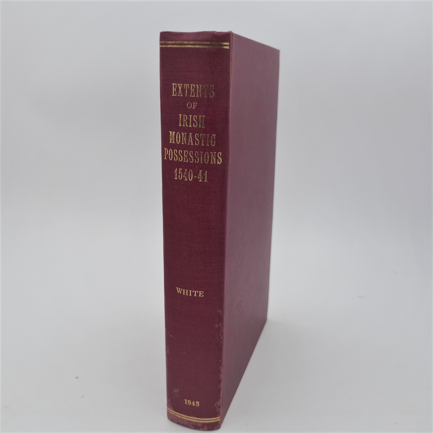 Extents of Irish Monastic Possessions 1540-1541