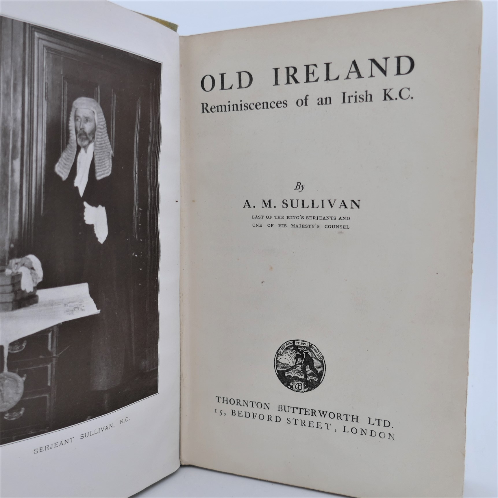 Old Ireland. Reminiscences of an Irish K.C. (1927) - Image 2