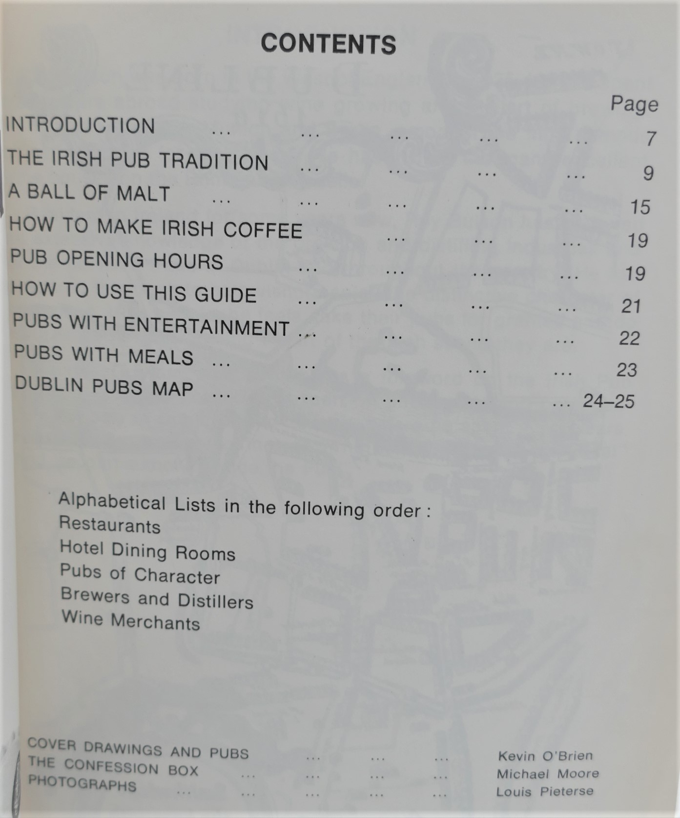 Irish Pubs of Character (1969) - Image 2
