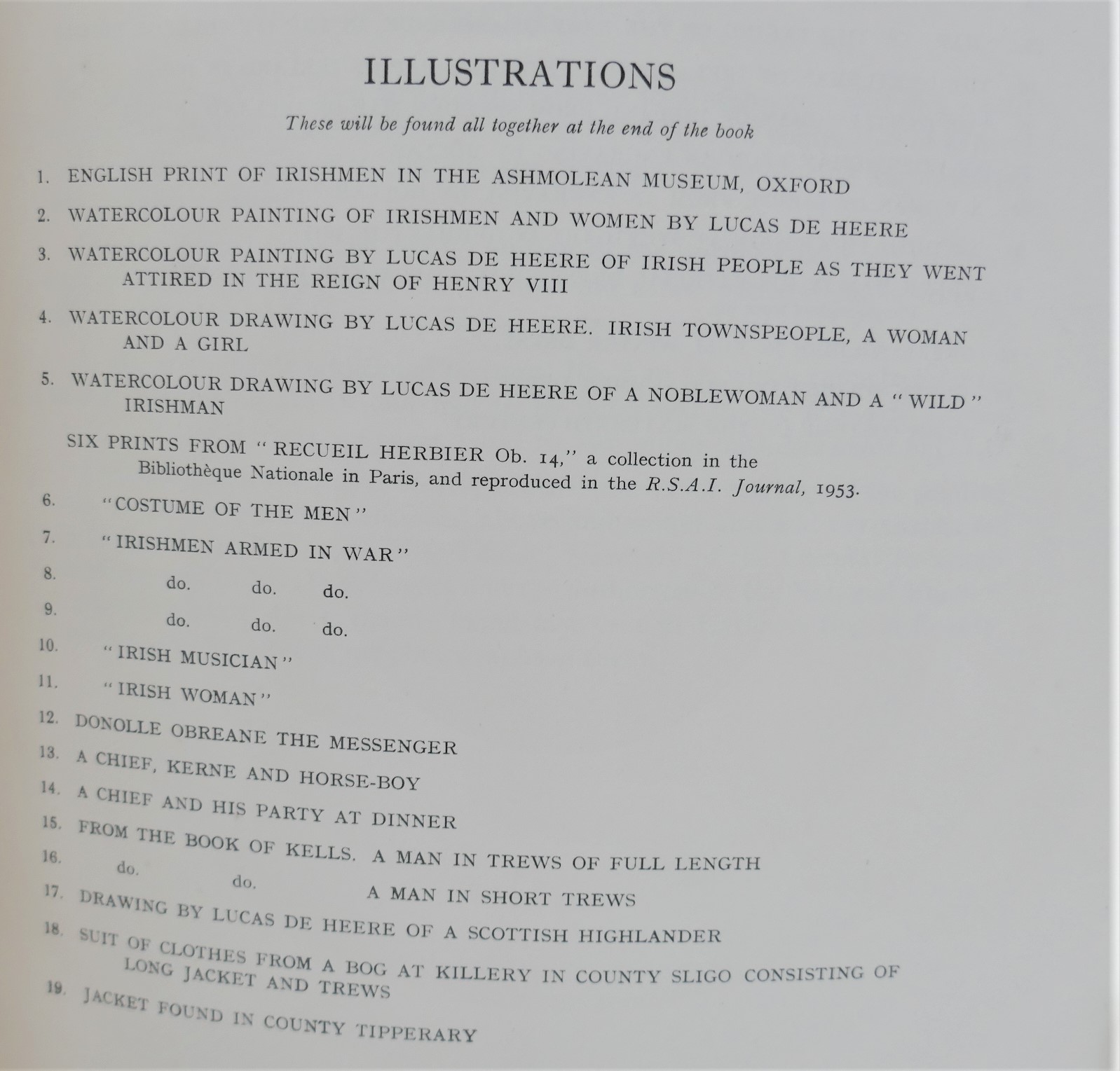 Handbook on the Traditional Old Irish Dress (1958) - Image 2