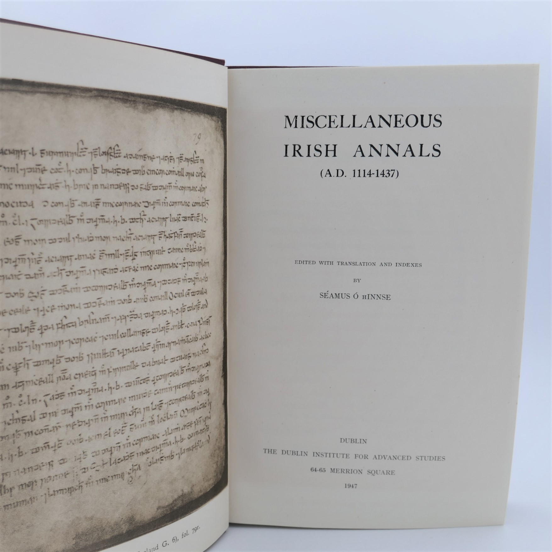 Miscellaneous Irish Annals (1947) - Image 2
