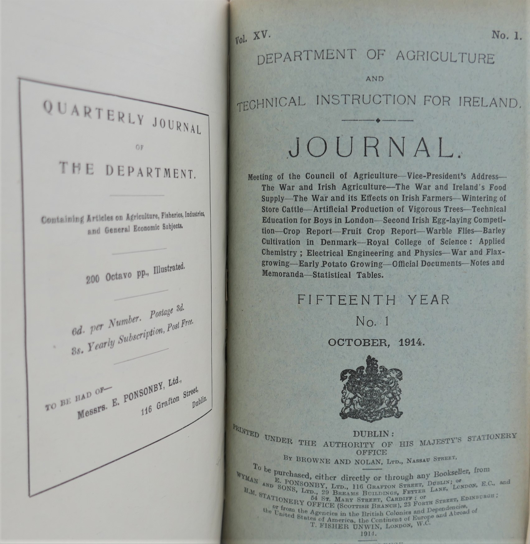 Department of Agriculture & Technical Instruction for Ireland (1900-1923) - Image 6