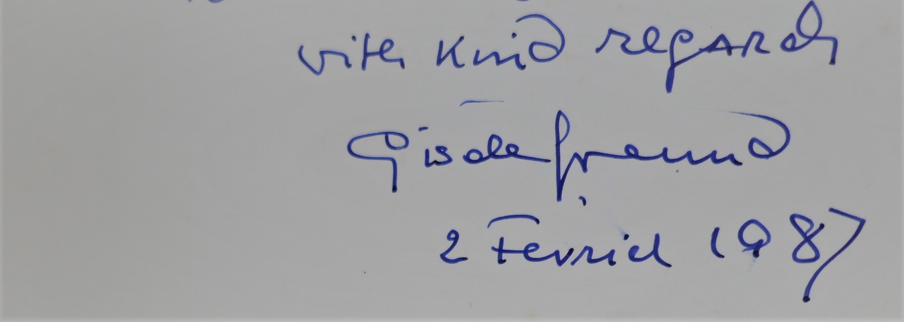 Trois Jours avec Joyce. Signed by the Photographer (1982) - Image 3