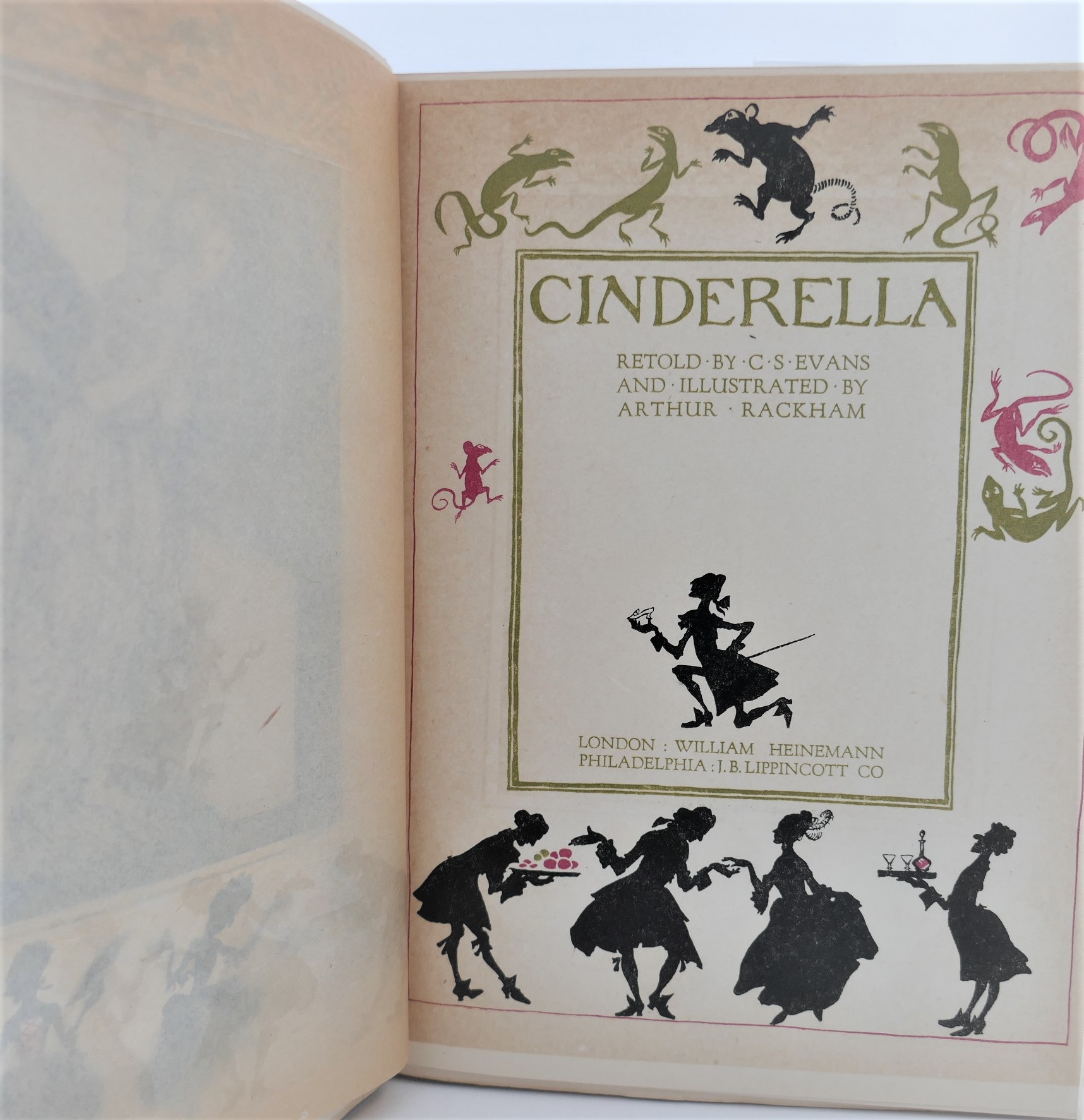 Cinderella. Illustrated by Arthur Rackham (1919) - Image 4