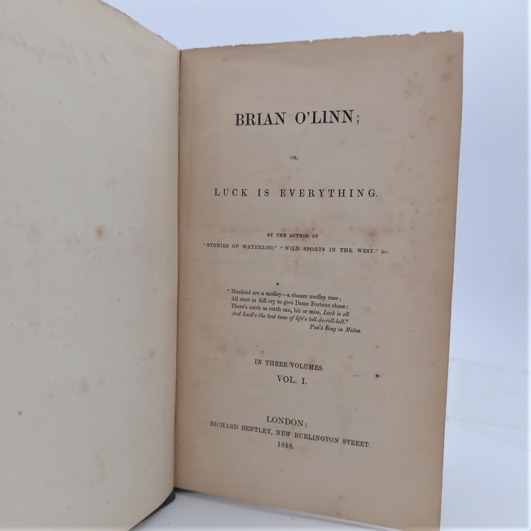 Brian O'Linn, or Luck is Everything (1848) - Image 2