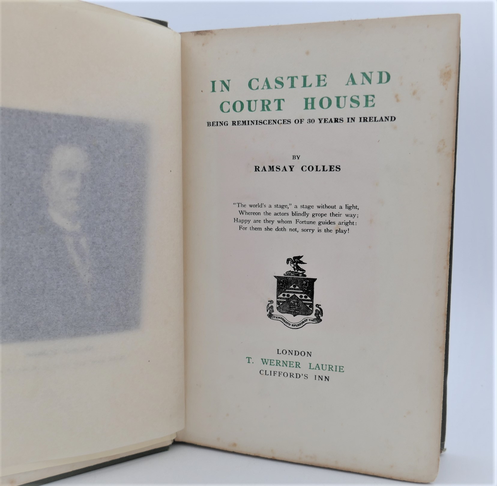 In Castle and Court House. Reminiscences of 30 Years in Ireland (1911) - Image 2
