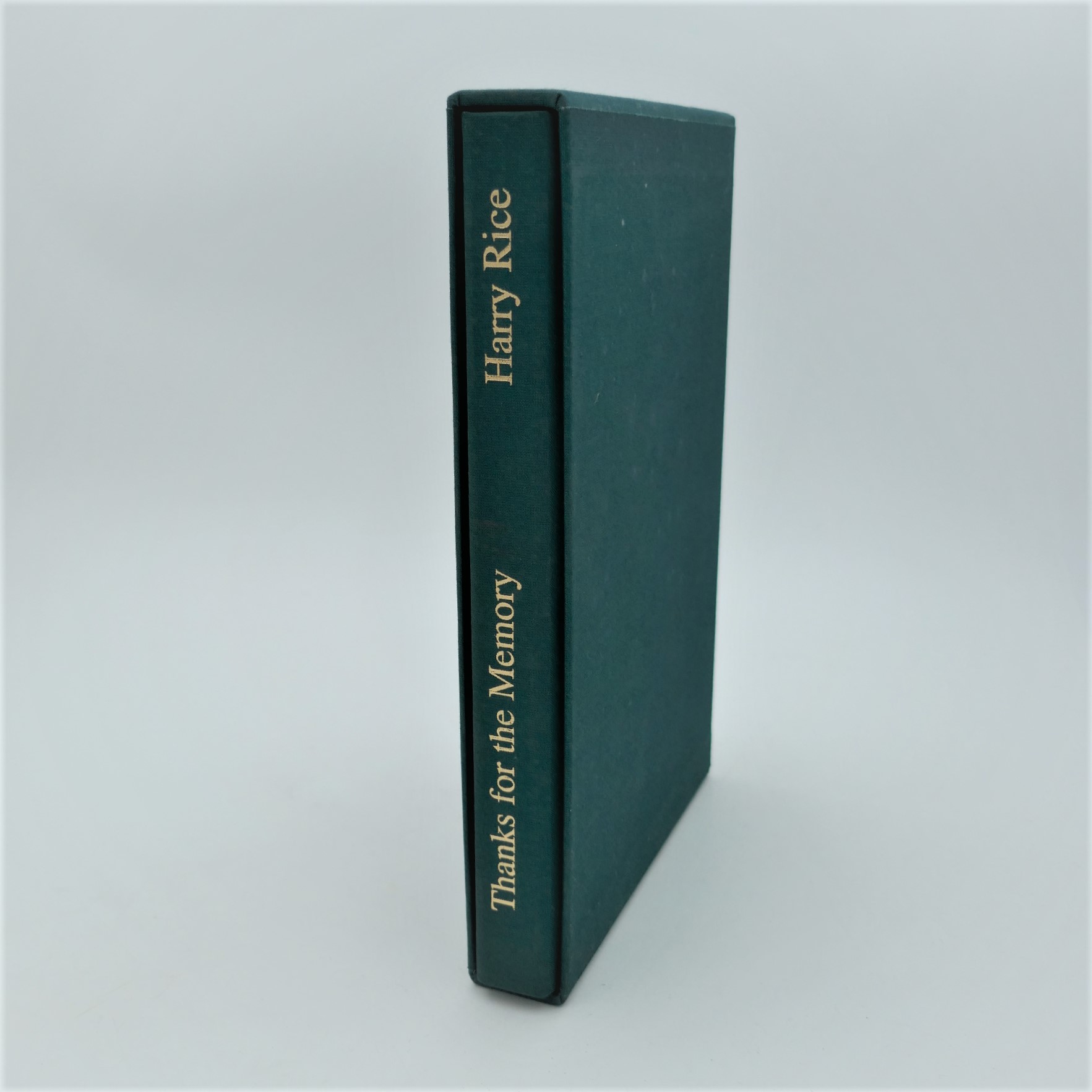 Thanks for the Memory. Limited Edition Issue (2002)