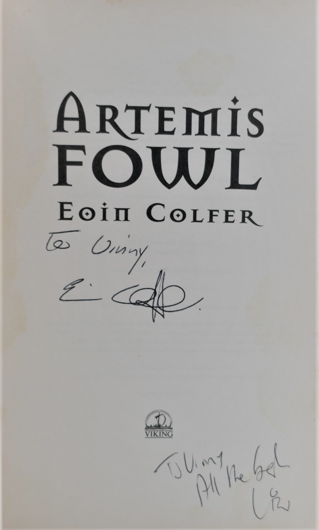 Artemis Fowl. Eight Volumes (2001-2012) - Image 2