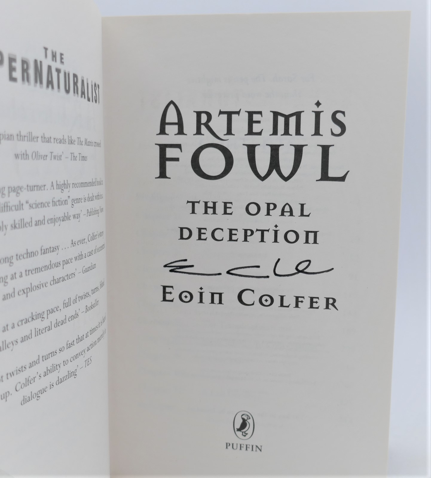 Artemis Fowl. Eight Volumes (2001-2012) - Image 5