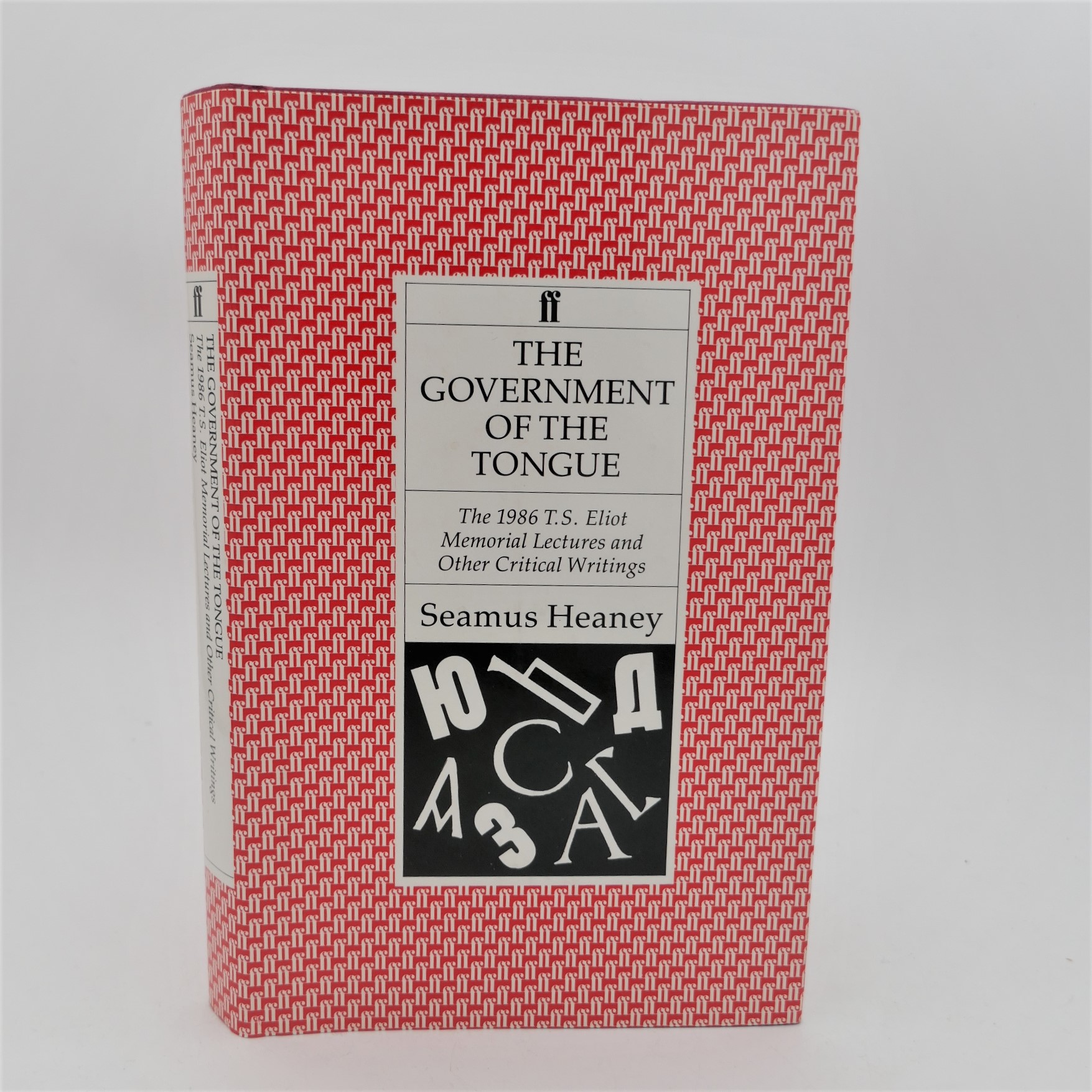 The Government of the Tongue. Selected Prose (1978-1987)