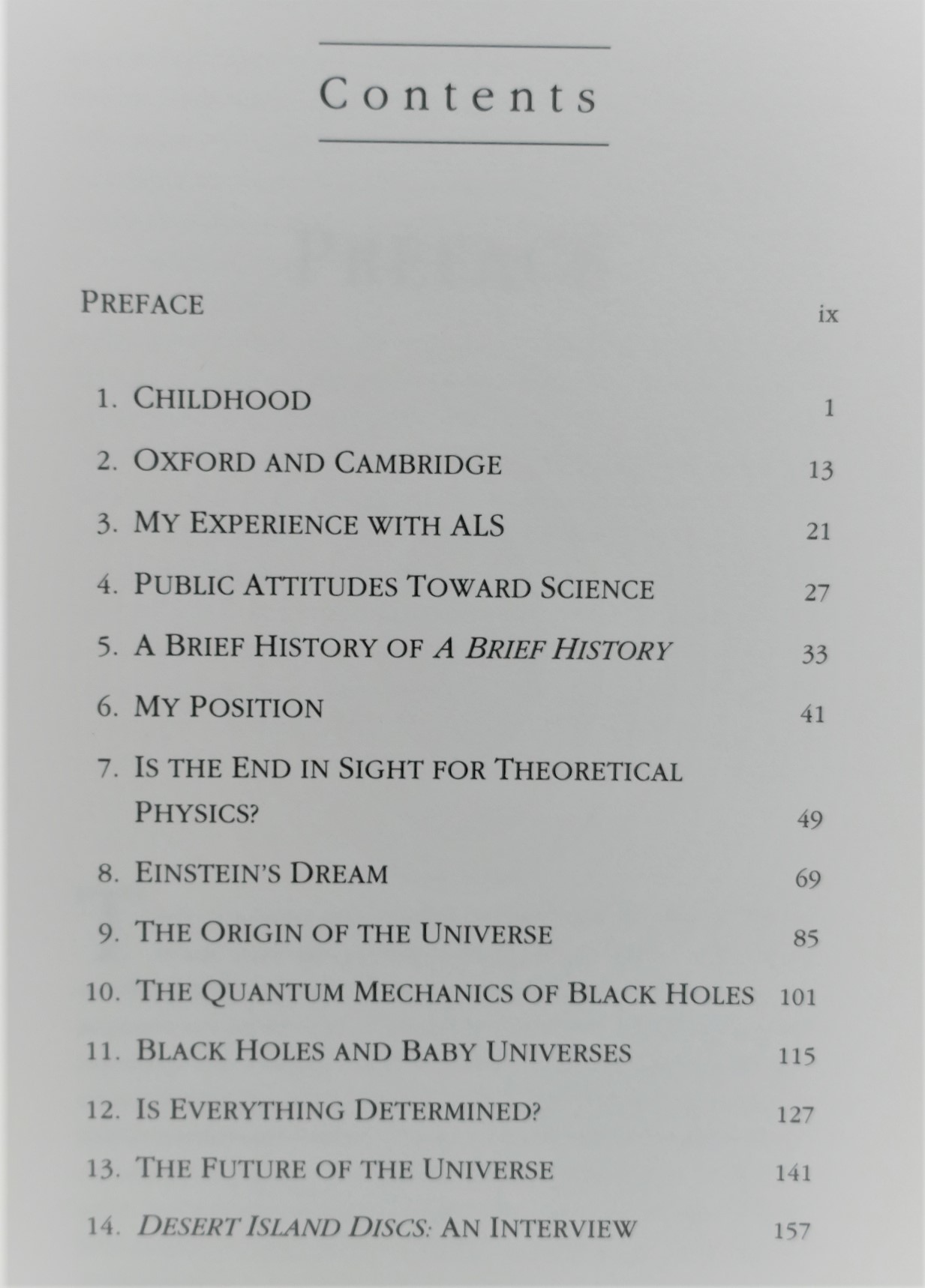 Black Holes and Baby Universes. Signed With Author's Thumb-Print (1993) - Image 4