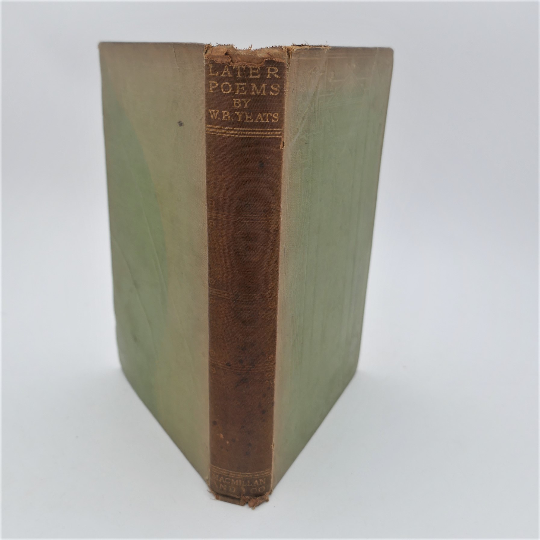 Later Poems. Signed by the Author (1922)