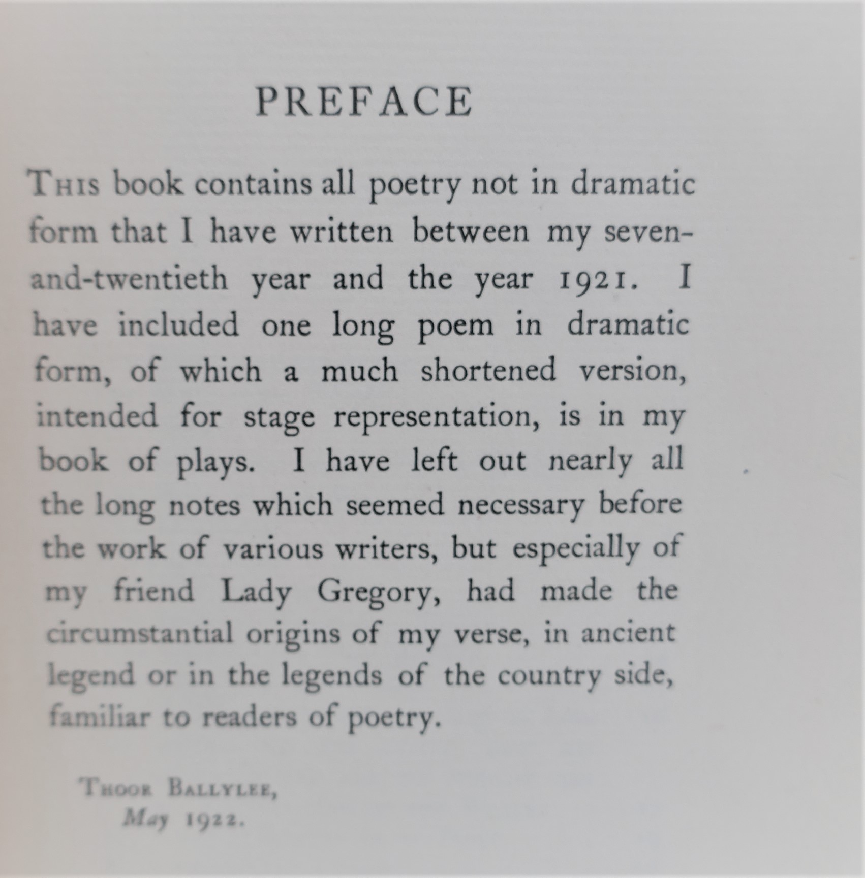 Later Poems. Signed by the Author (1922) - Image 3