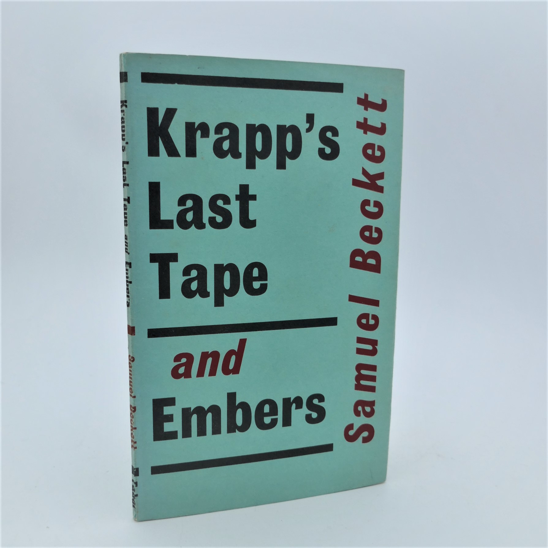 Krapp's Last Tape and Embers (1959)