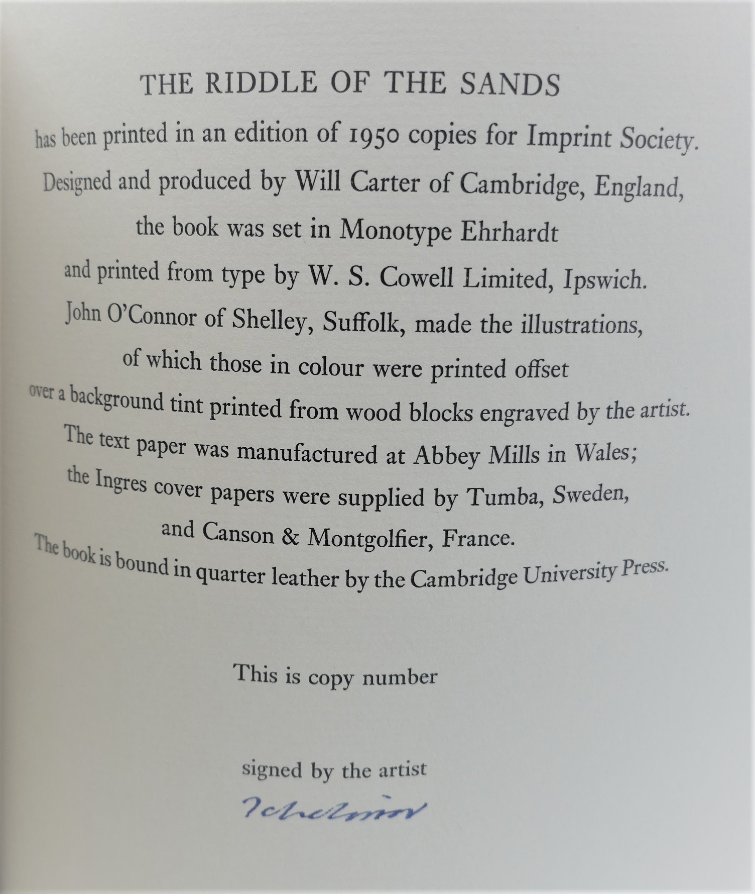 The Riddle of the Sands. Illustrated by John O'Connor (1971) - Image 6
