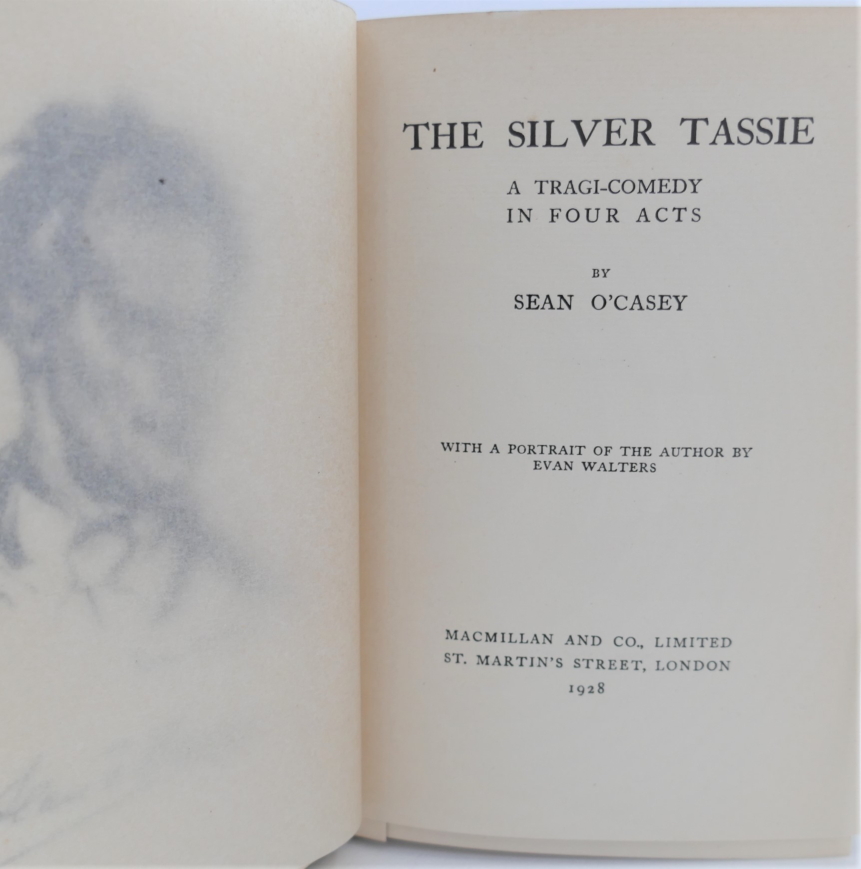 The Silver Tassie. A Tragi-Comedy in Four Acts. Inscribed by the Author (1928) - Image 3