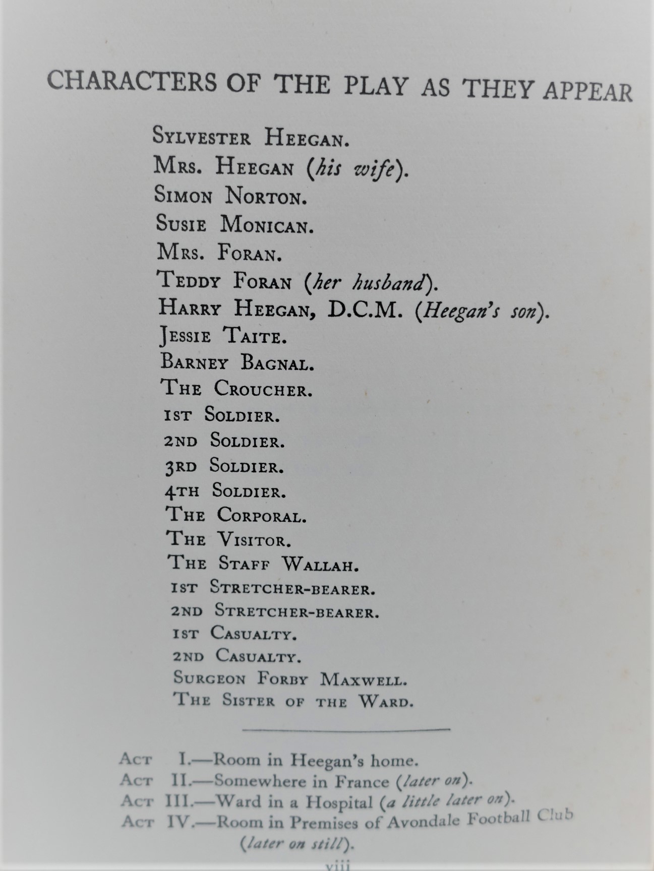 The Silver Tassie. A Tragi-Comedy in Four Acts. Inscribed by the Author (1928) - Image 6